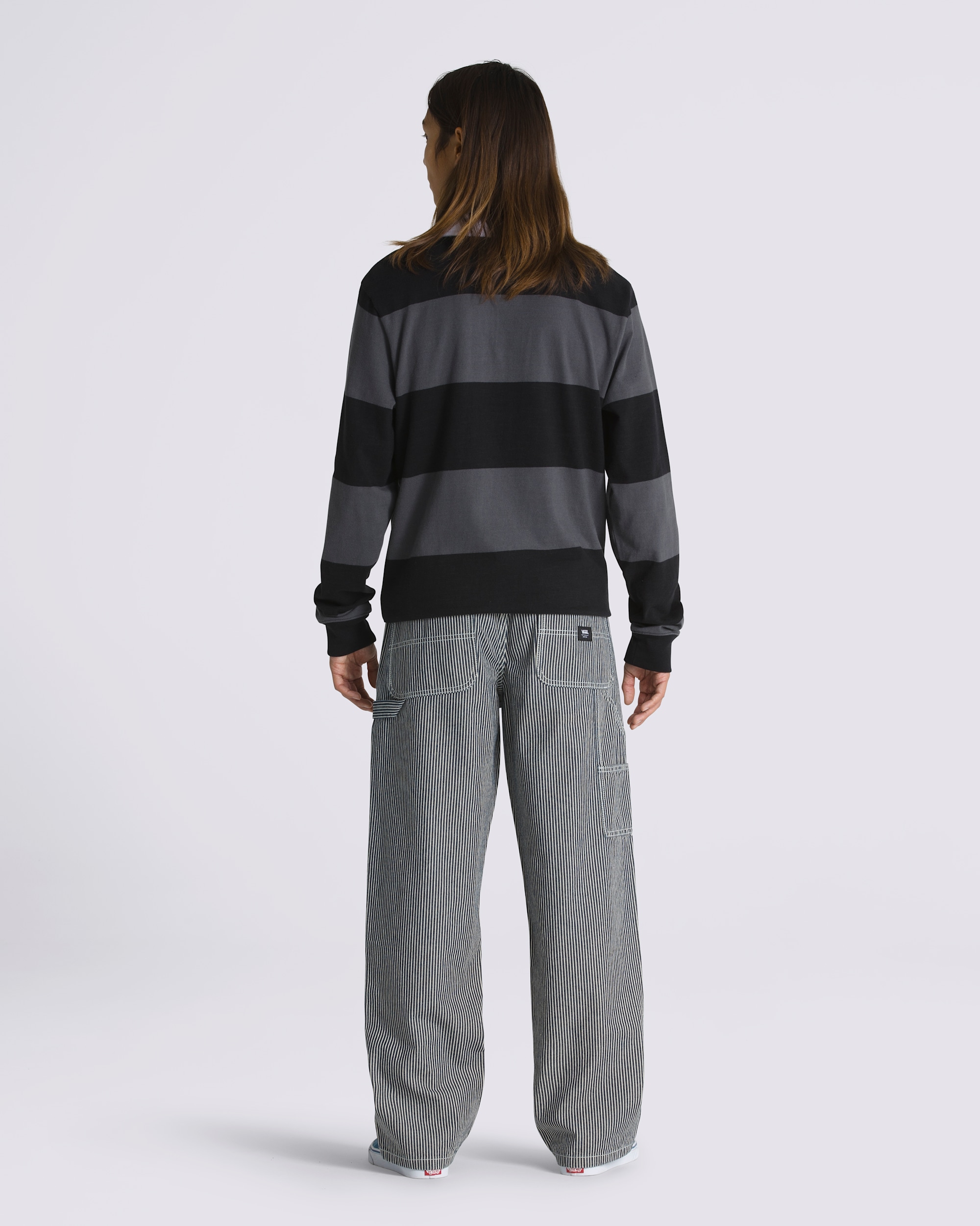 Drill Chore Carpenter Loose Pants VANS Indigo Blue ALT1