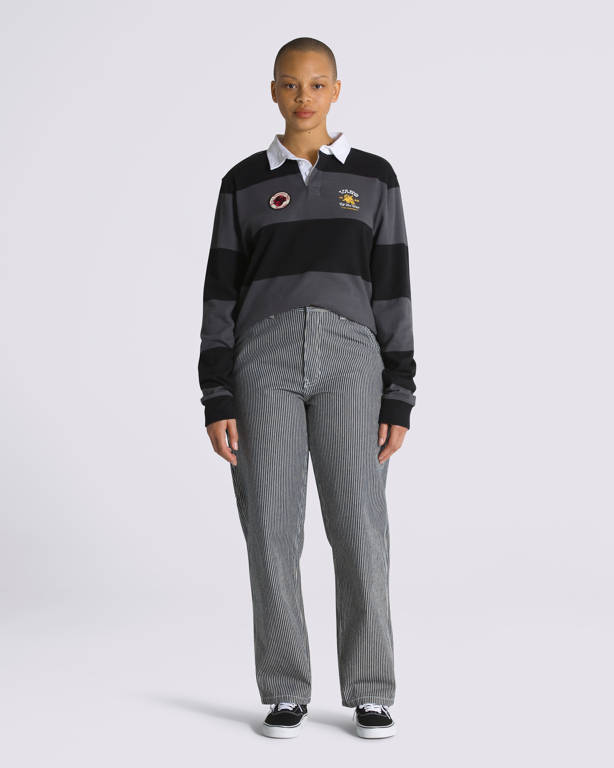 Drill Chore Carpenter Loose Pants VANS Indigo Blue ALT2