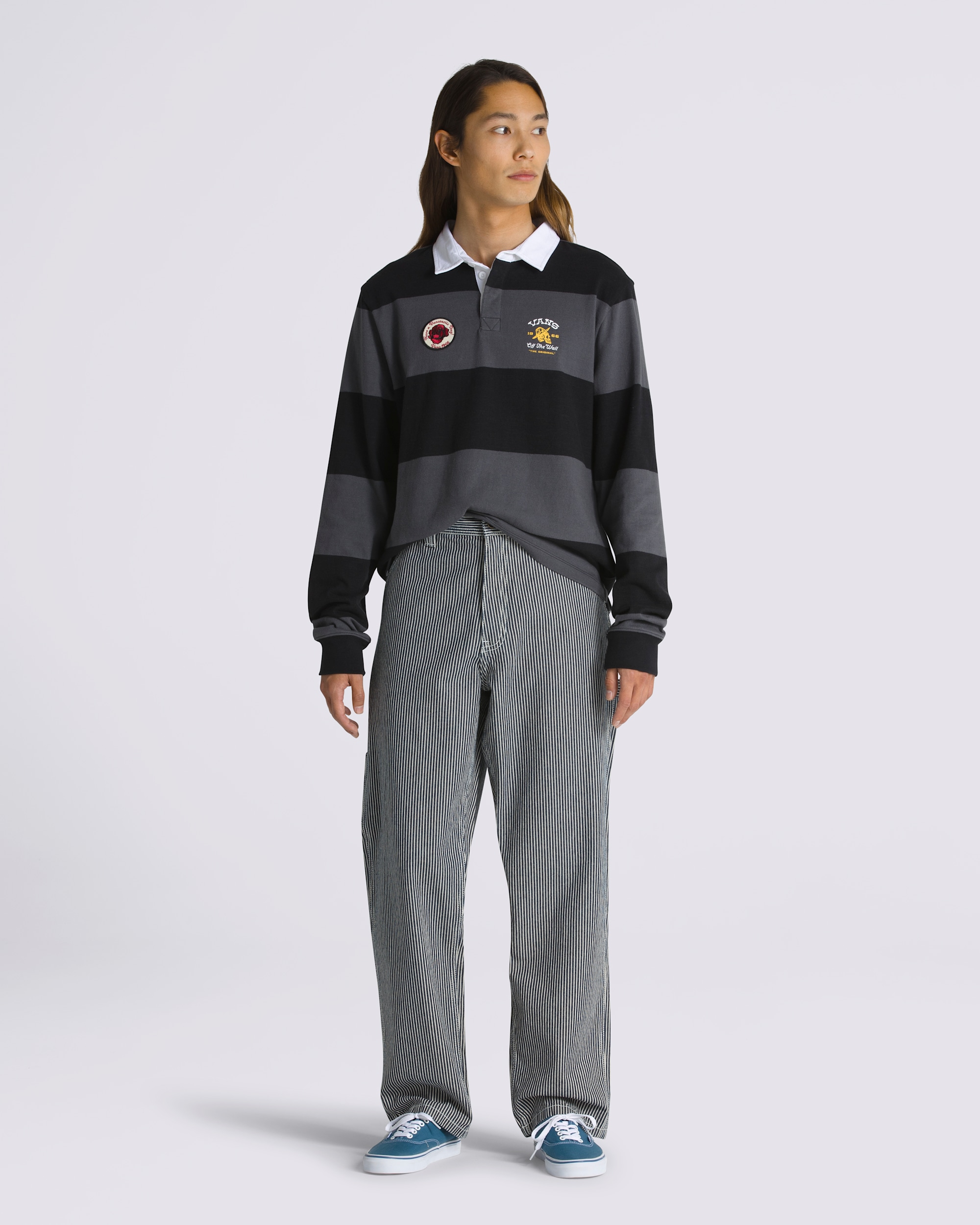 Drill Chore Carpenter Loose Pants VANS Indigo Blue HERO