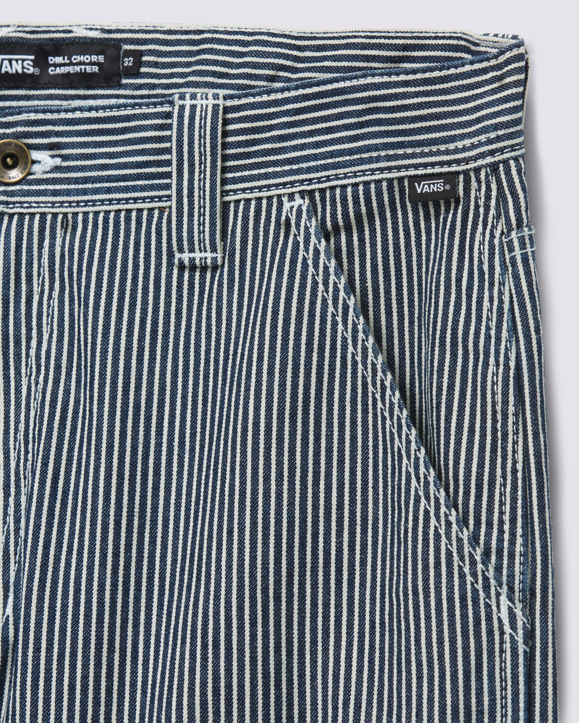 Drill Chore Carpenter Loose Pants VANS Indigo Blue ALT5
