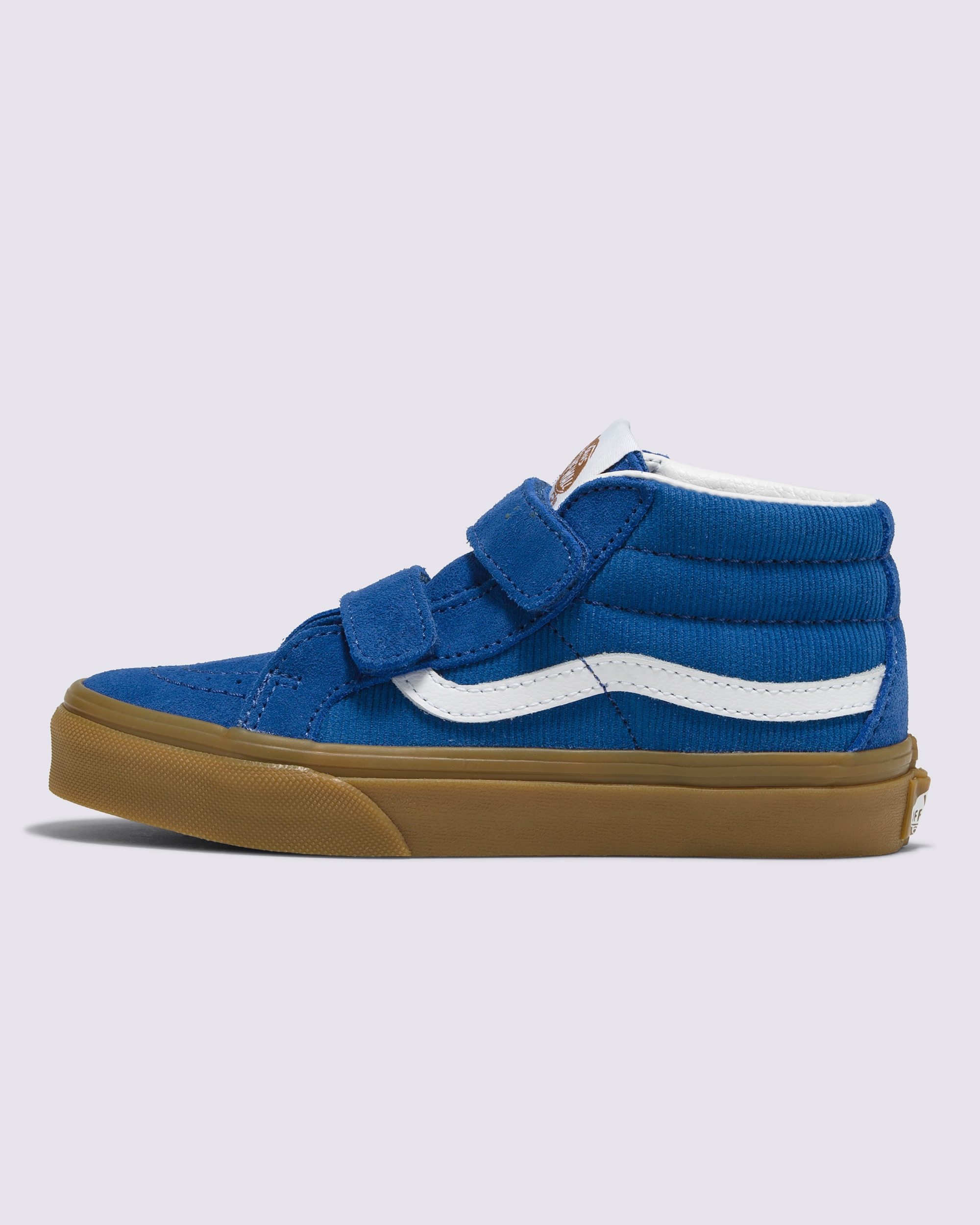 Little Kids Sk8Mid Reissue V Corduroy Shoe VANS Blue  Gum HERO