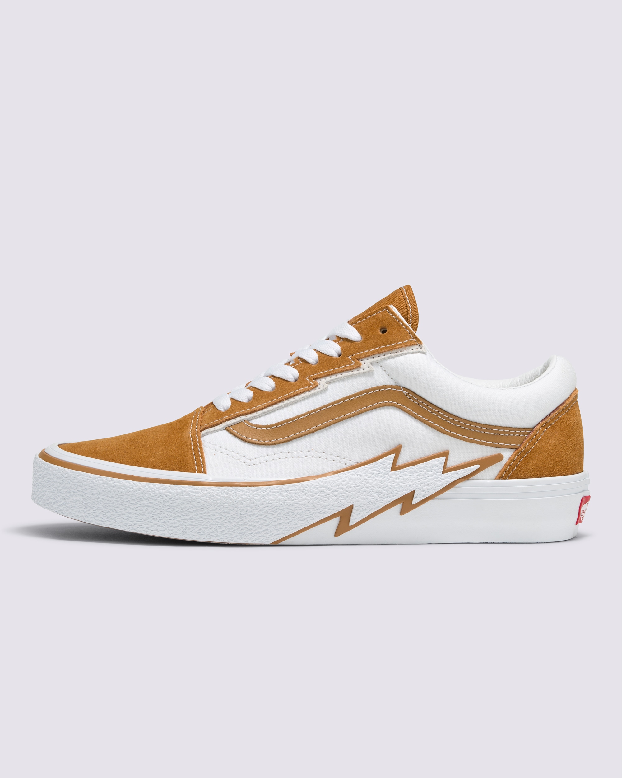 Old Skool Bolt Shoe VANS Cathay Spice Brown  White HERO