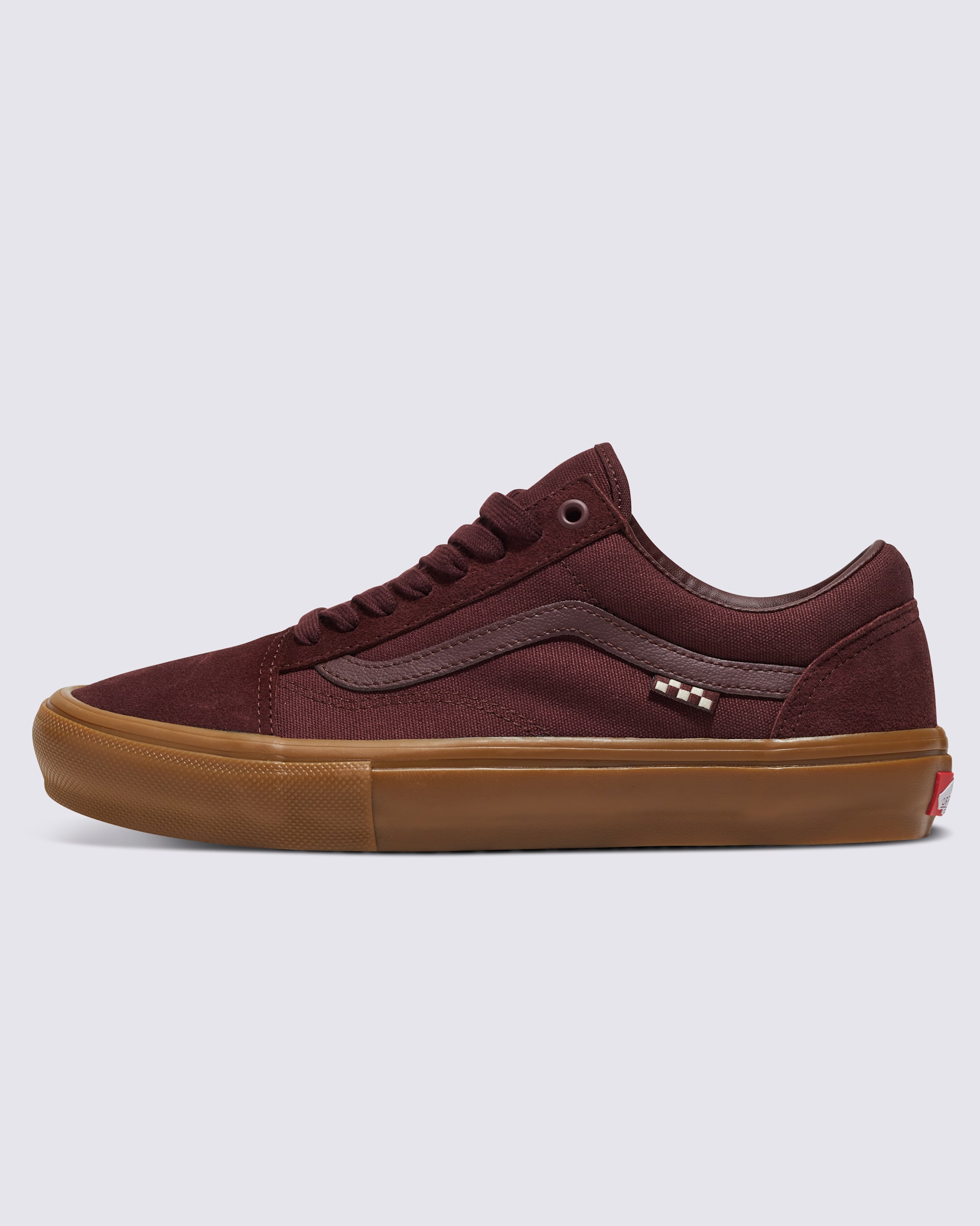 Skate Old Skool Shoe VANS Port Royale Red  Gum HERO