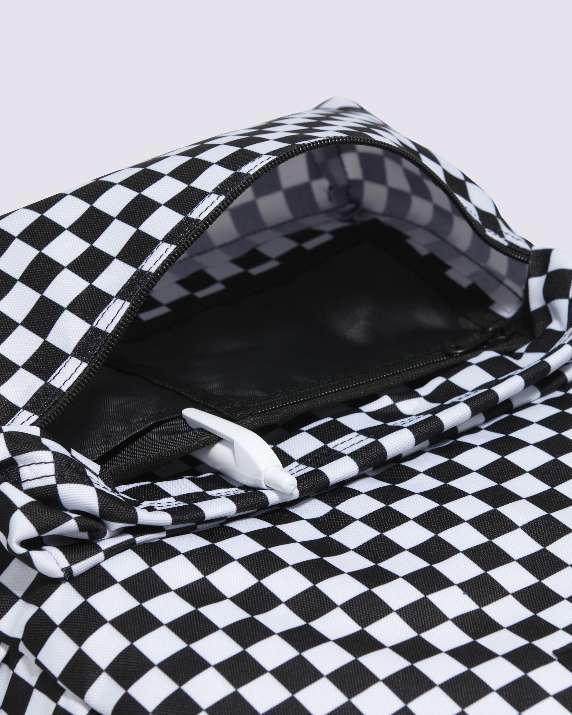 Old Skool Checkerboard Backpack VANS Checkerboard Black  White ALT4