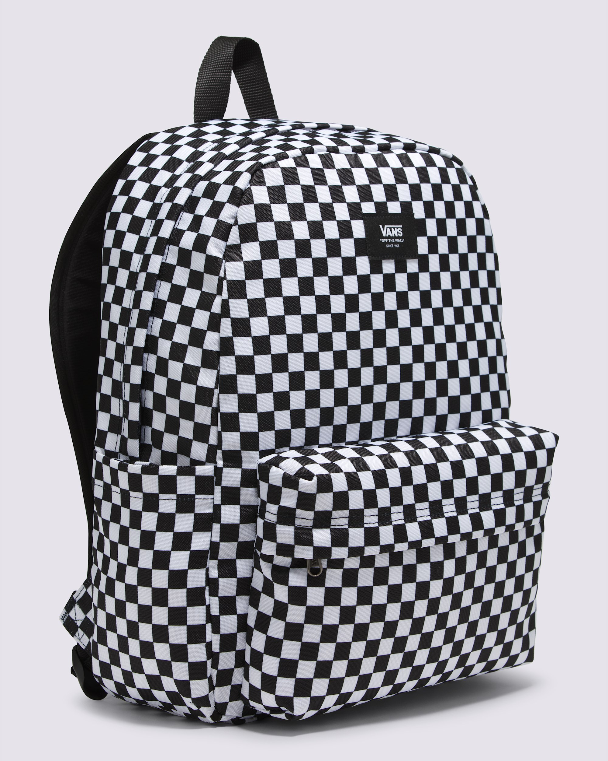 Old Skool Checkerboard Backpack VANS Checkerboard Black  White ALT6
