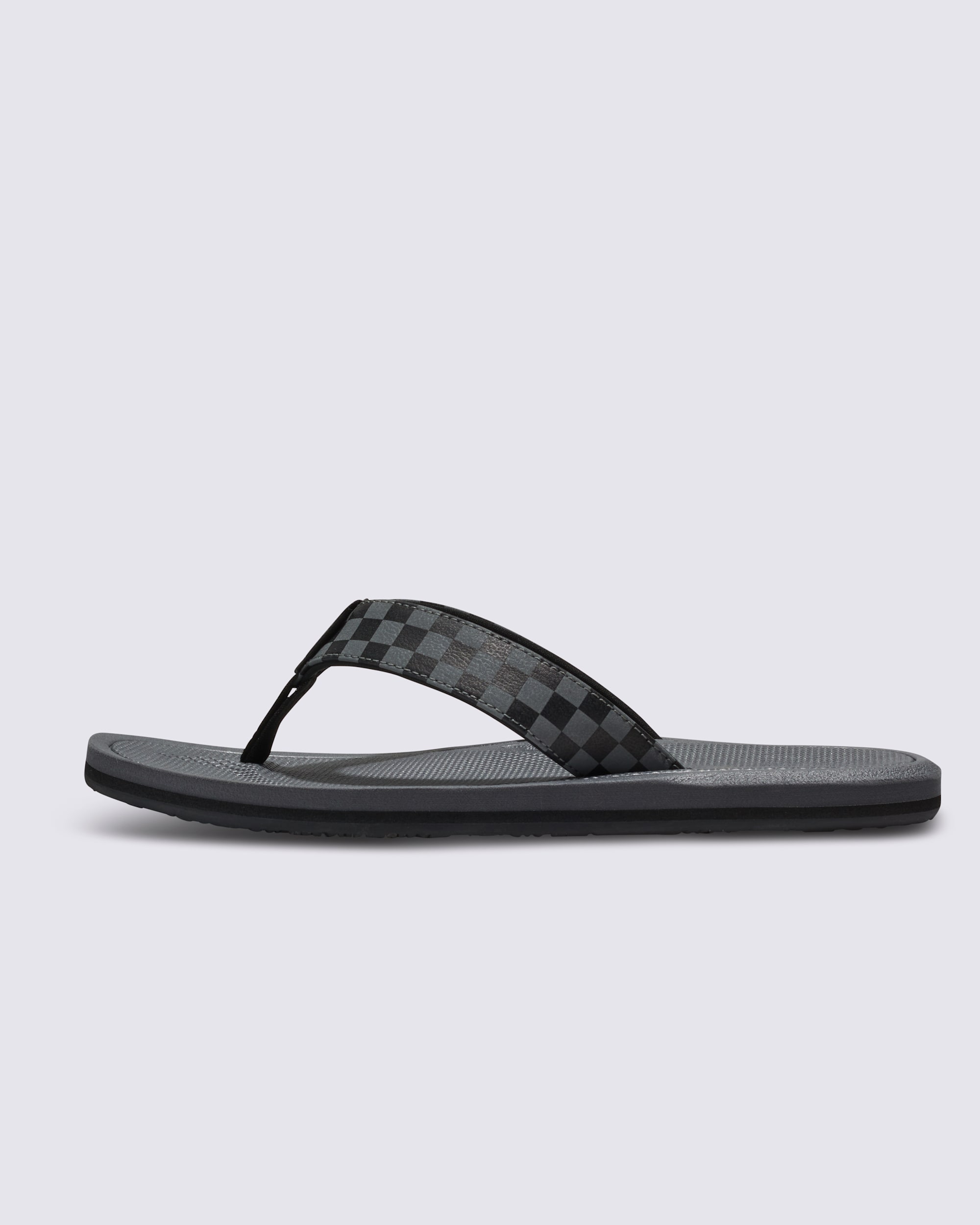Nexpa Synthetic Checkerboard Sandal VANS Black  Pewter Grey HERO