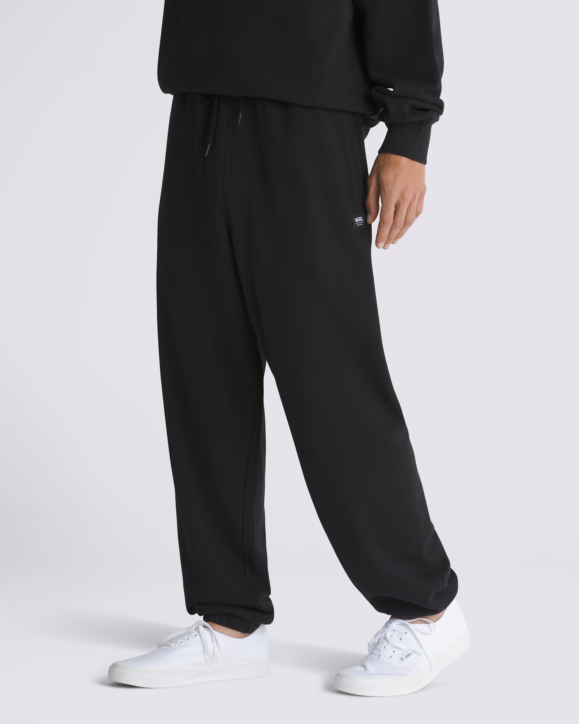 Original Standards Loose French Terry Pants in Black | Vans