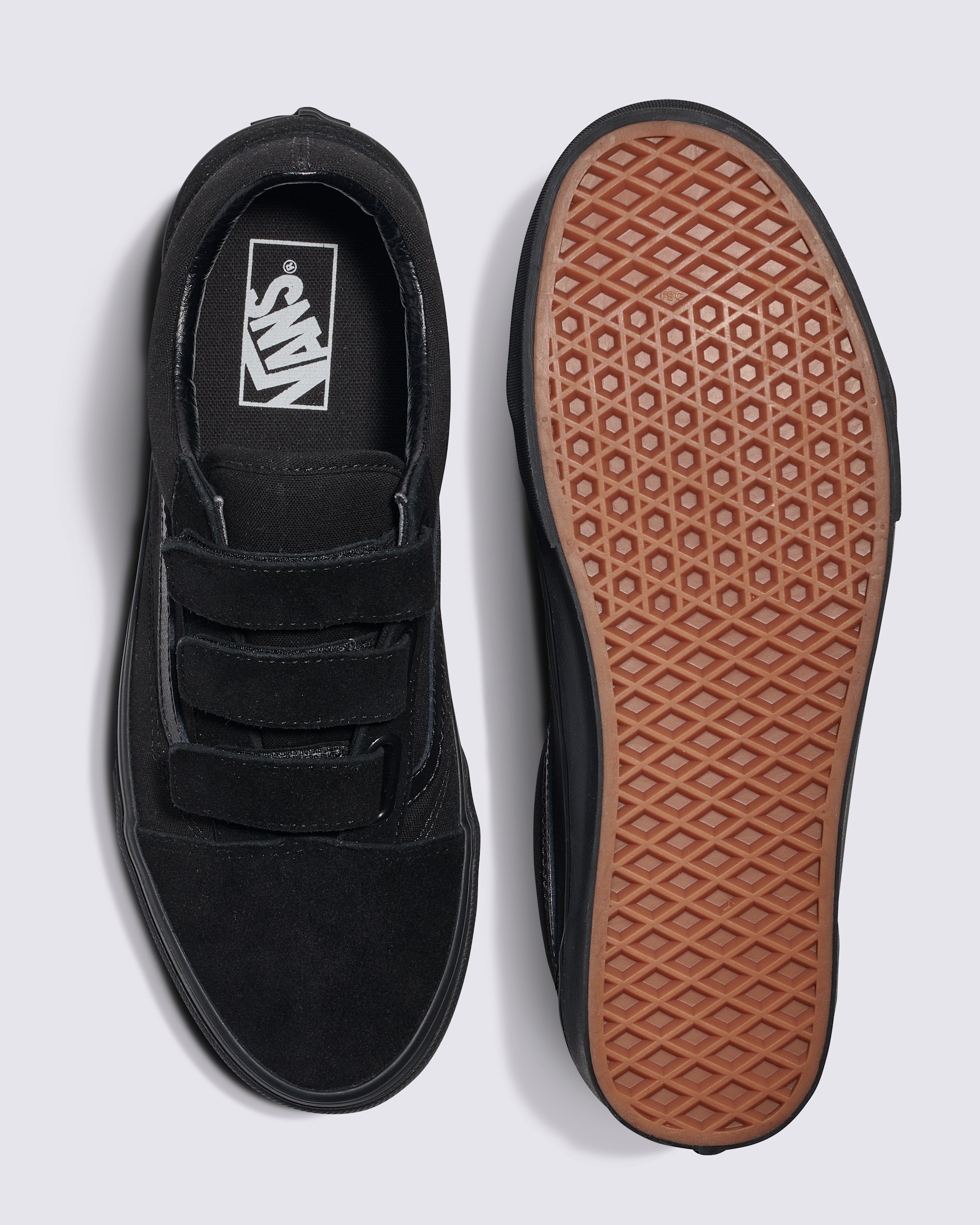 Old Skool V Shoe VANS Triple Black ALT2