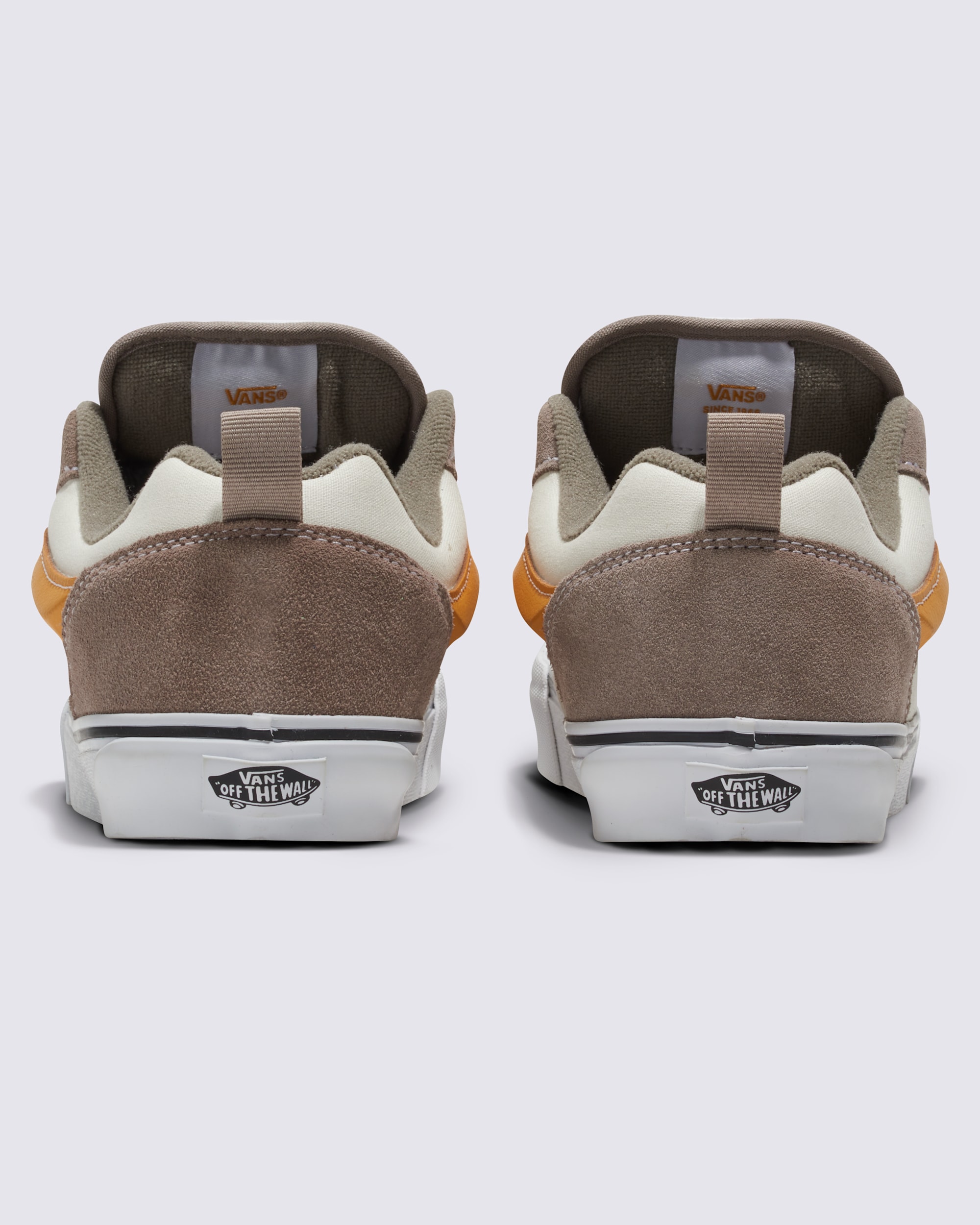 Knu Skool Shoe VANS Brown  Beige  Orange ALT3