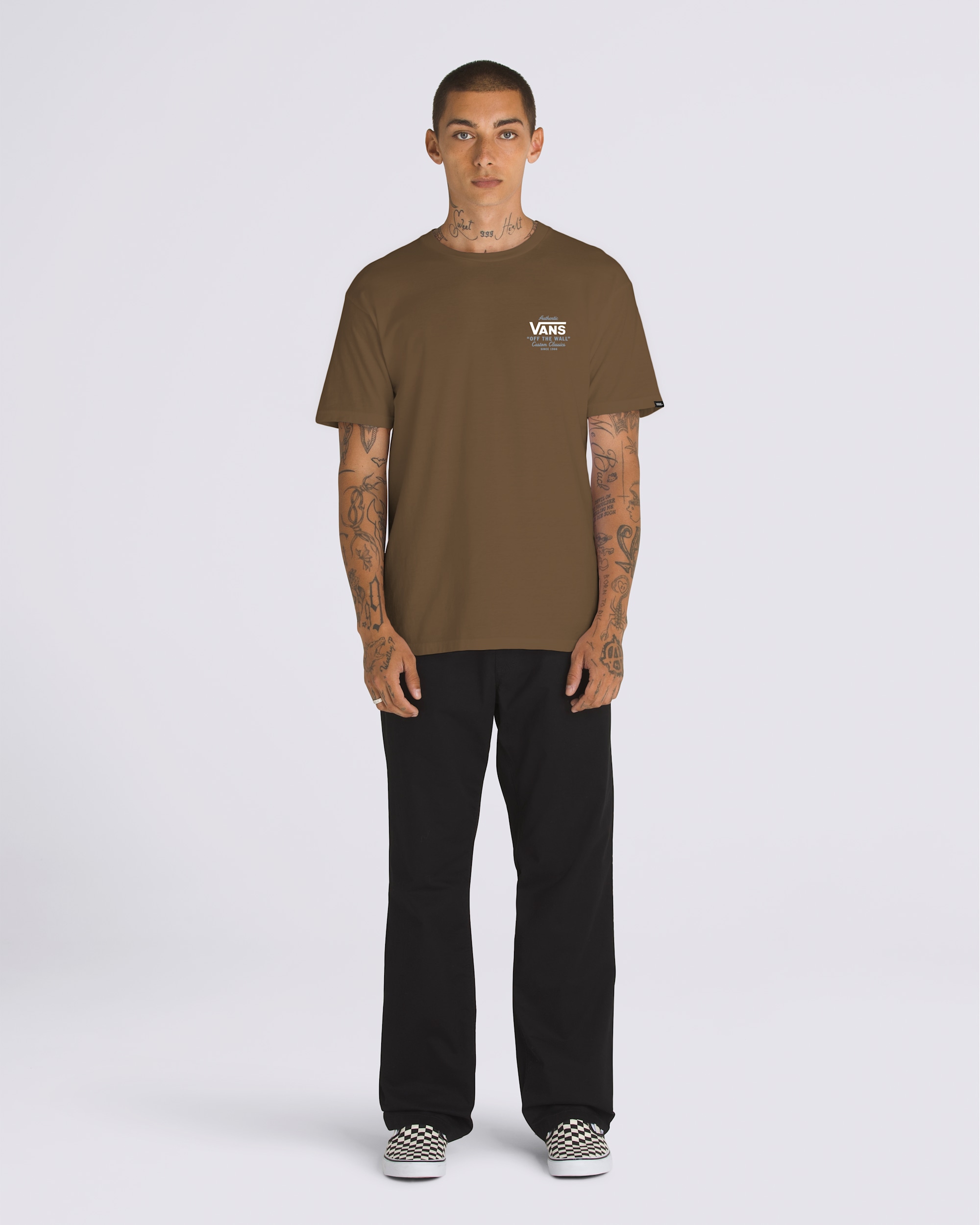 Holder St Classic TShirt VANS Coffee Liqueur Brown ALT2