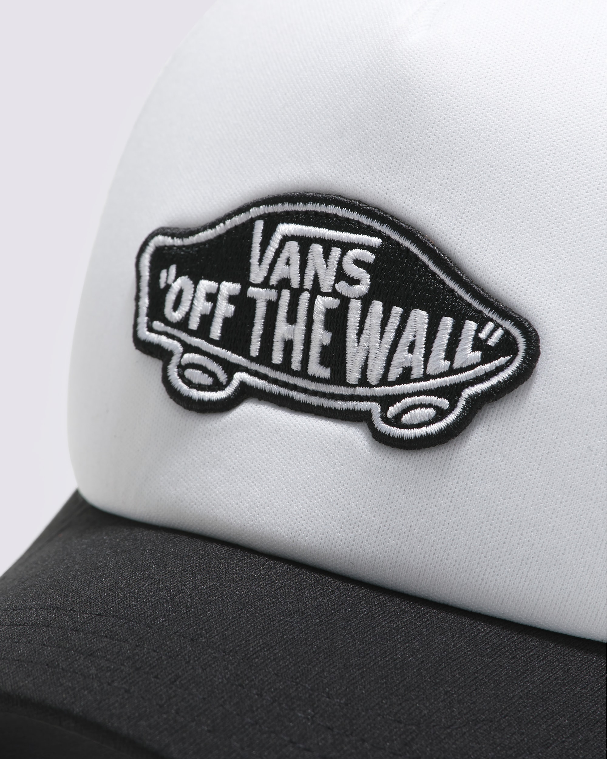 Kids Classic Patch Trucker Hat VANS Black  White ALT1