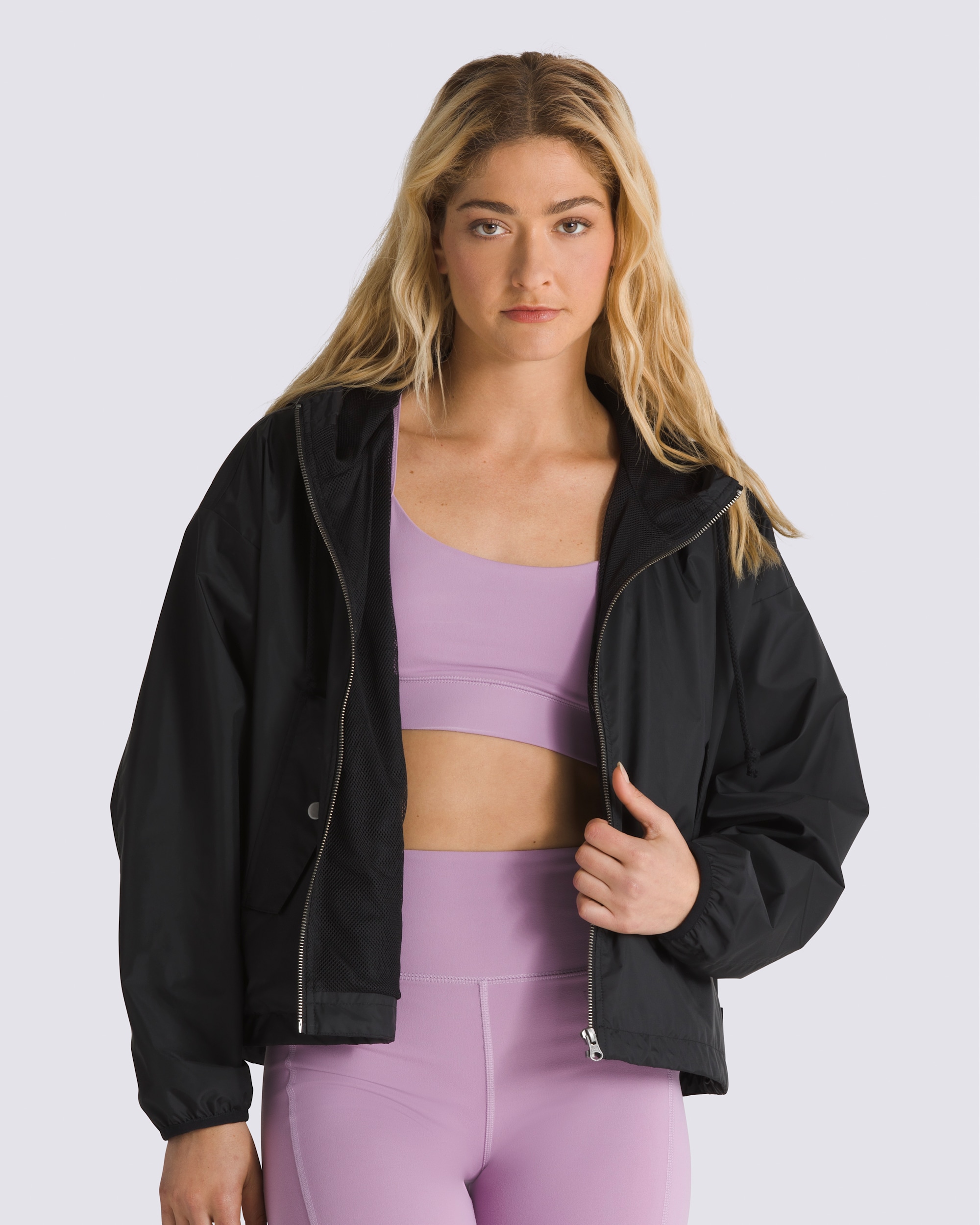 Theo Windbreaker Jacket VANS Black HERO