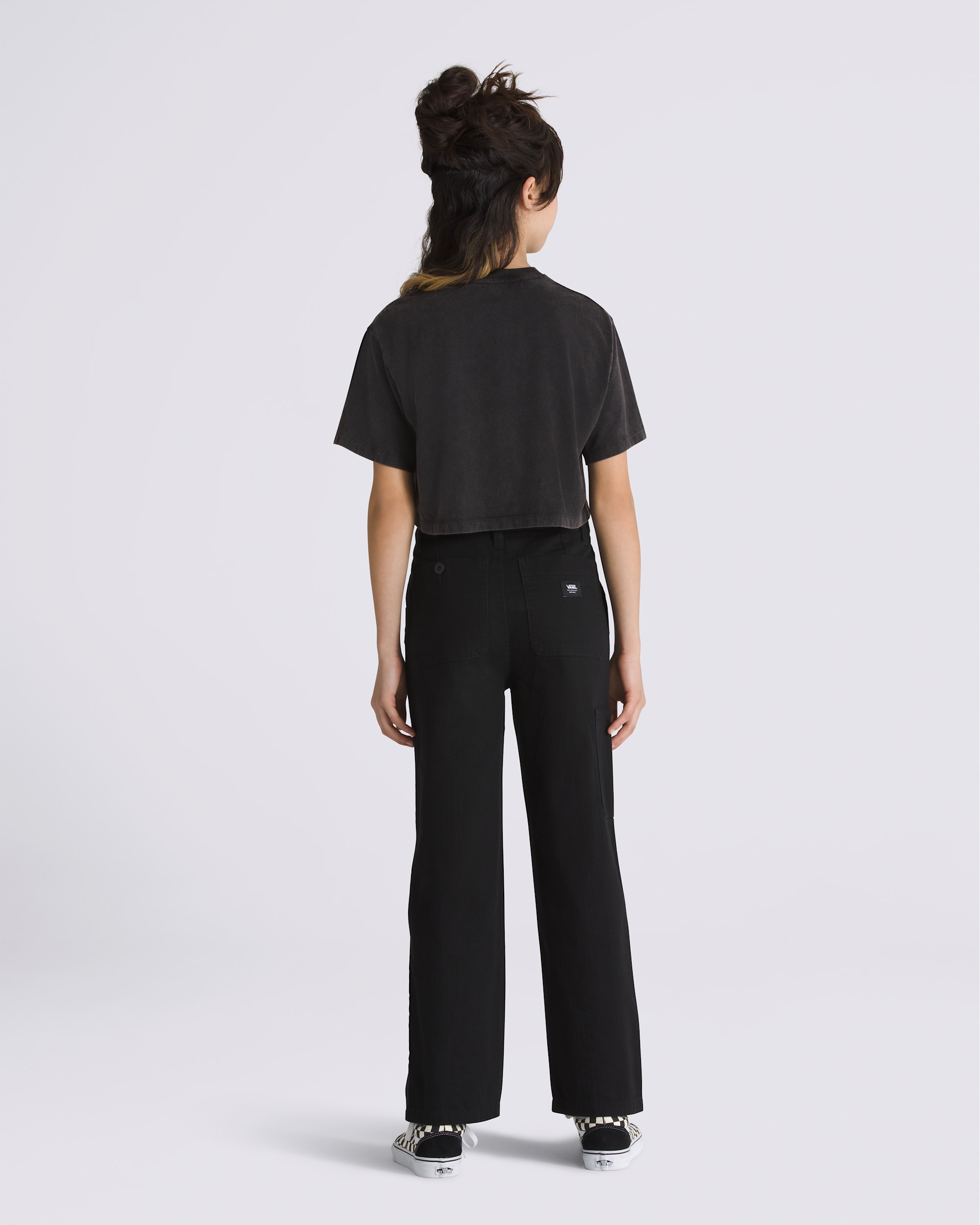 Kids Union Relaxed Carpenter Pants VANS Black ALT2