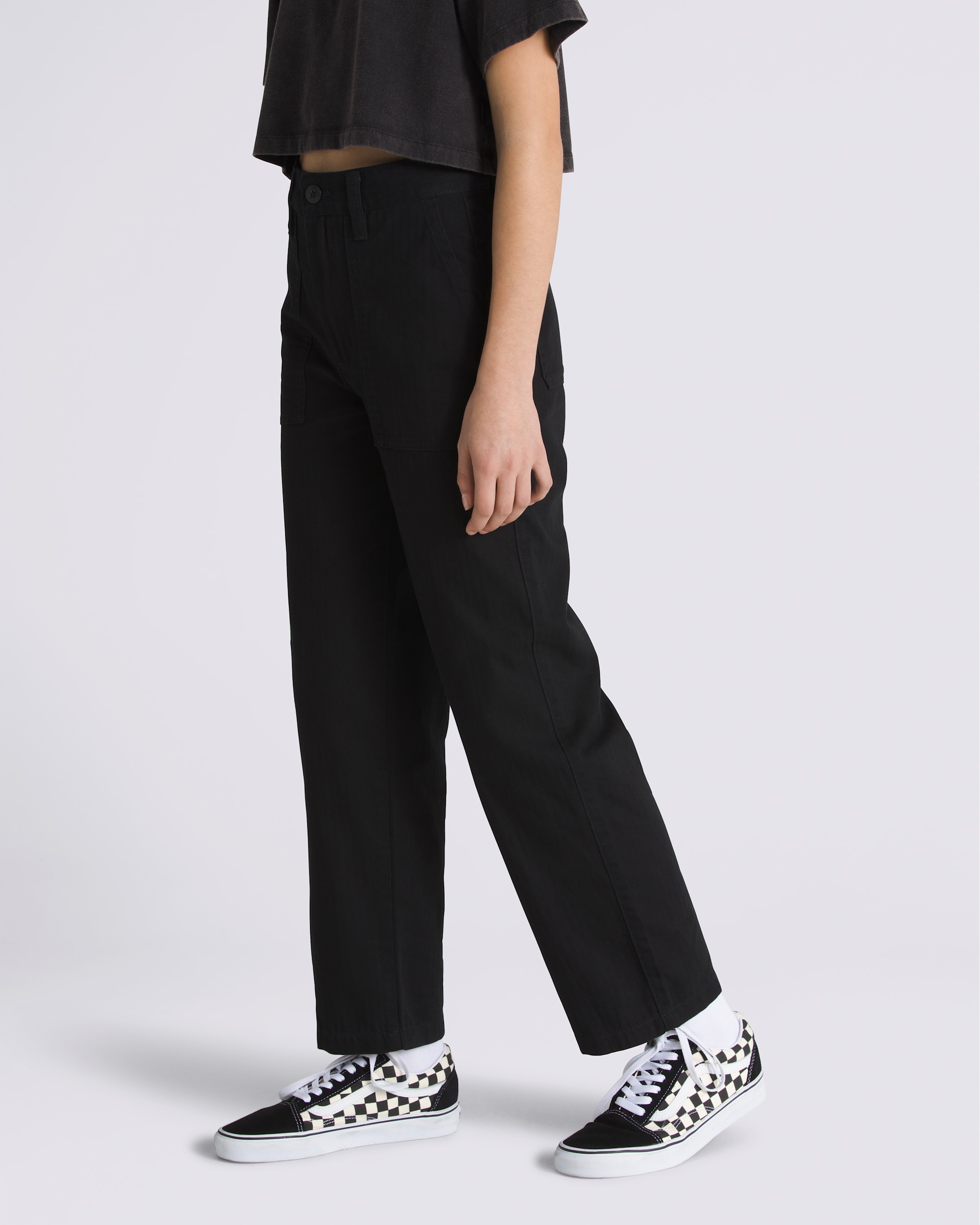 Kids Union Relaxed Carpenter Pants VANS Black ALT3