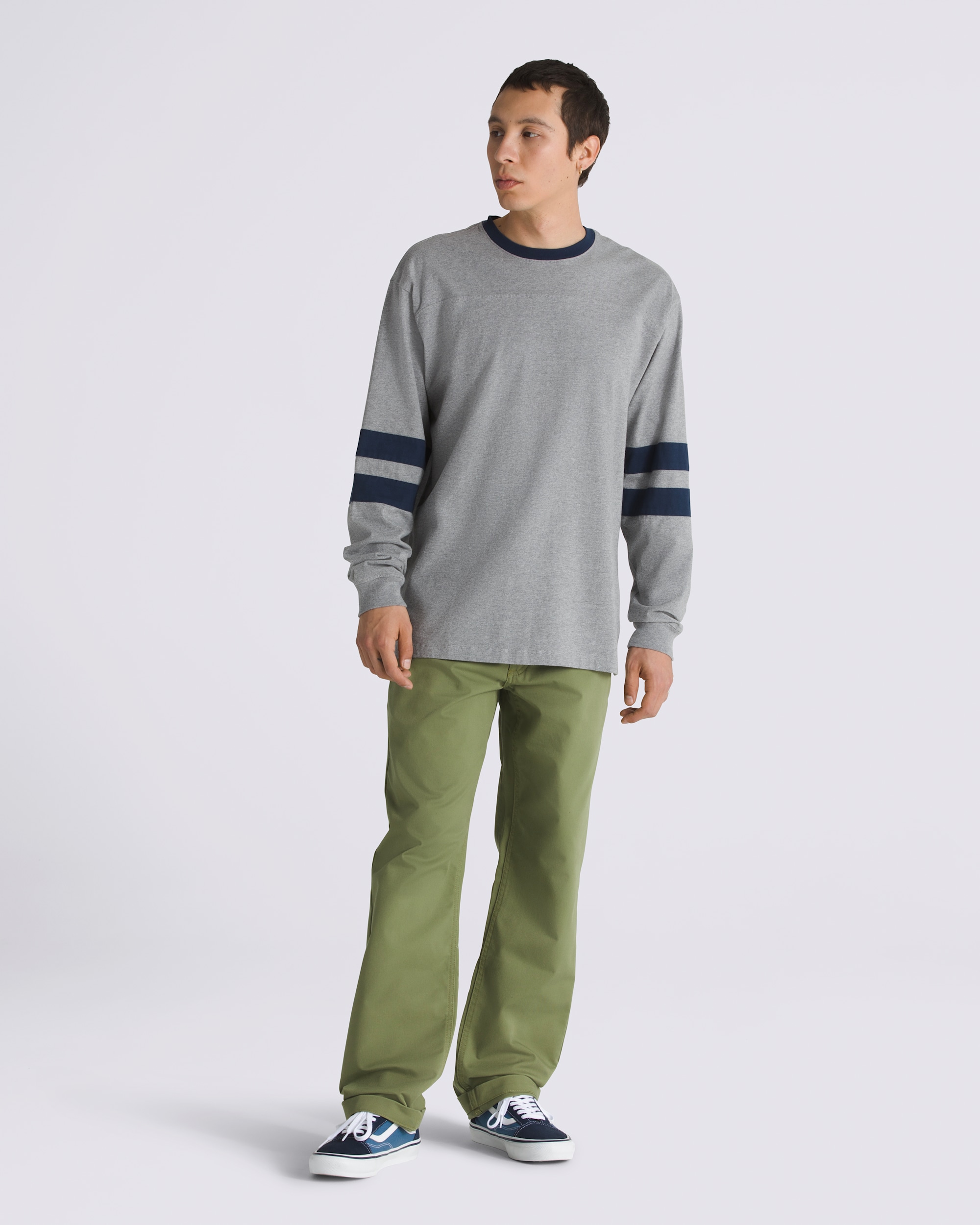 Authentic Chino Relaxed Pants VANS Loden Green ALT1