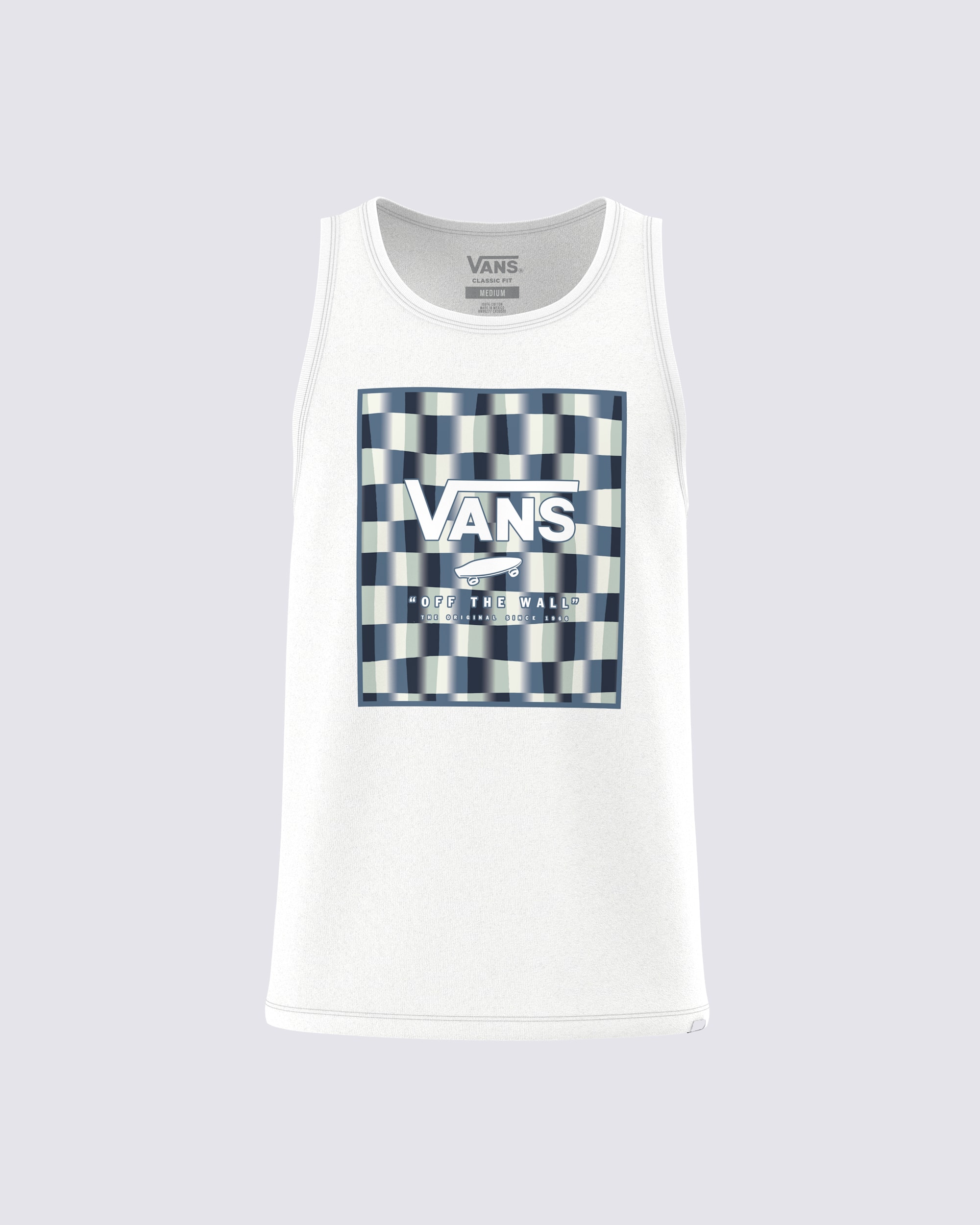 Print Box Tank Top VANS White HERO