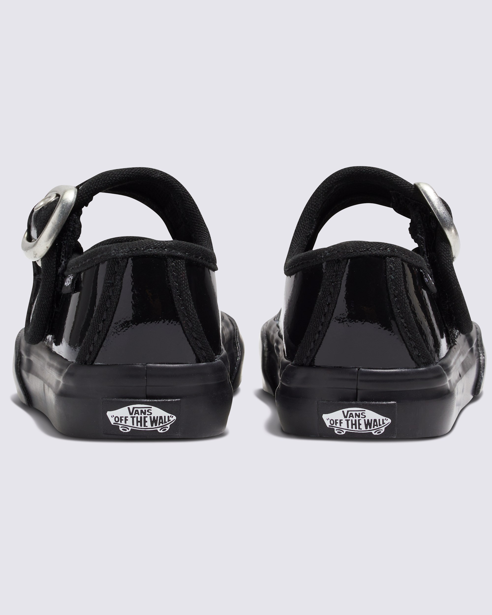Toddler Mary Jane Shoe VANS Gothic Shine Black ALT3