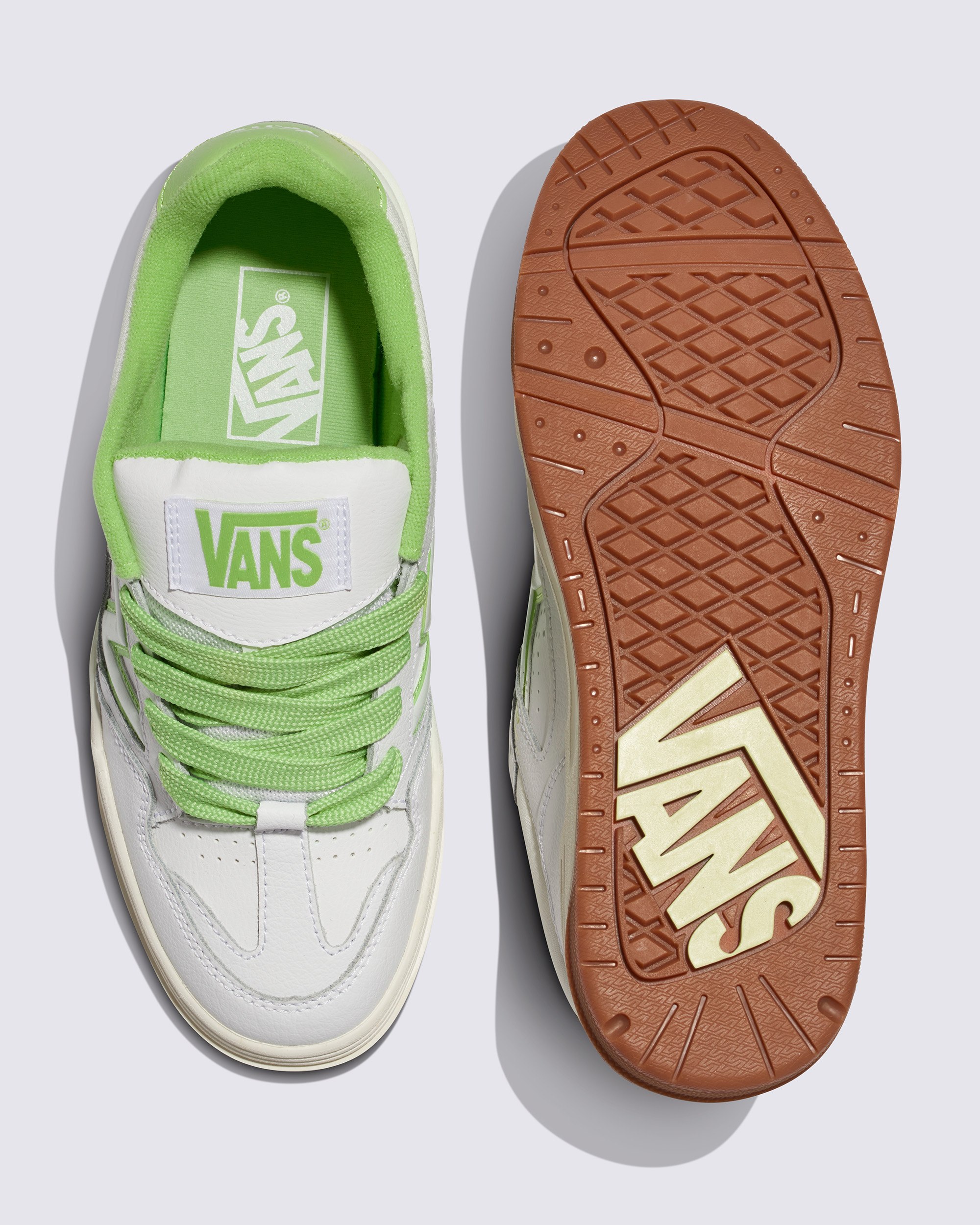 Upland Shoe VANS White  Lime Green ALT2