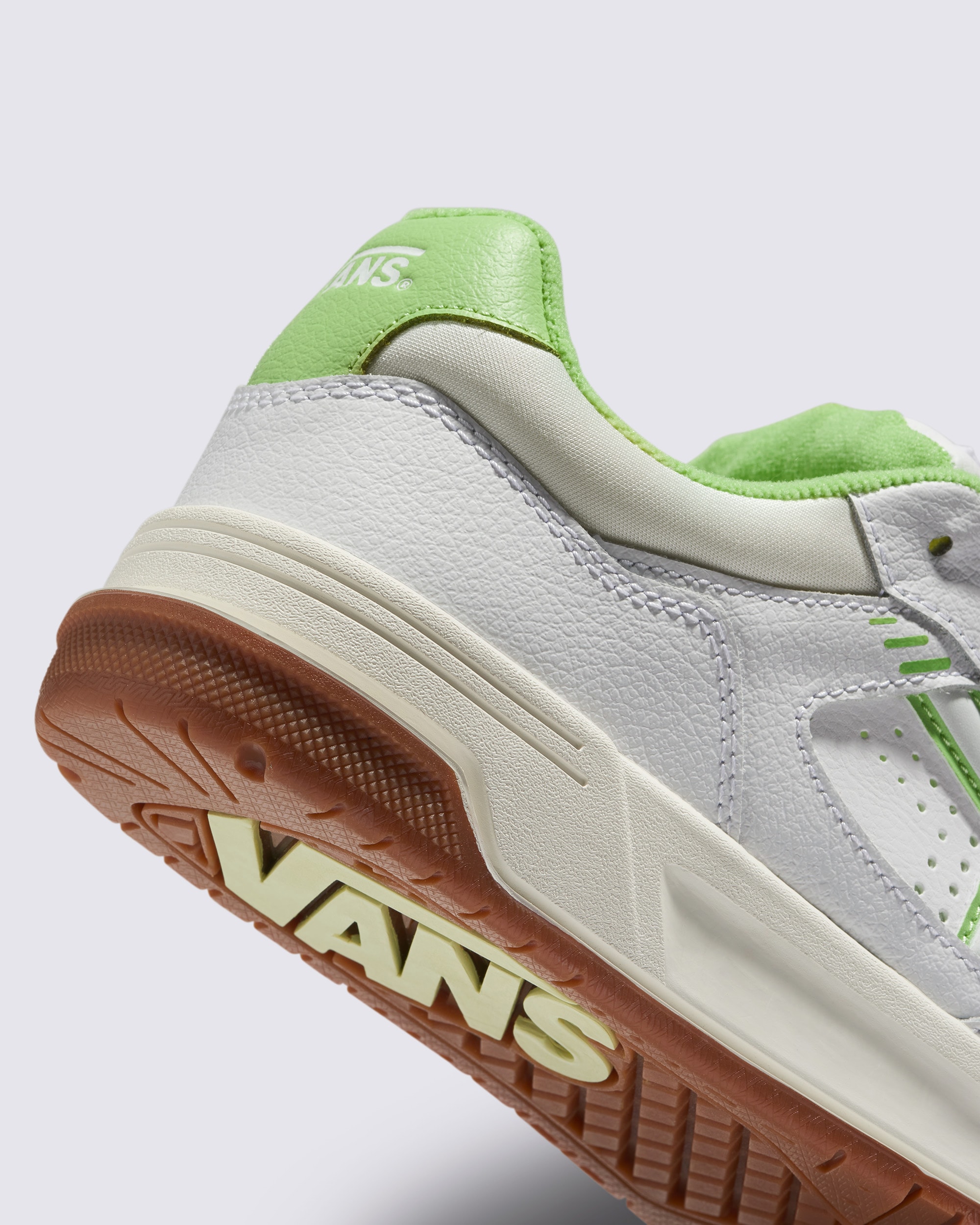 Upland Shoe VANS White  Lime Green ALT4