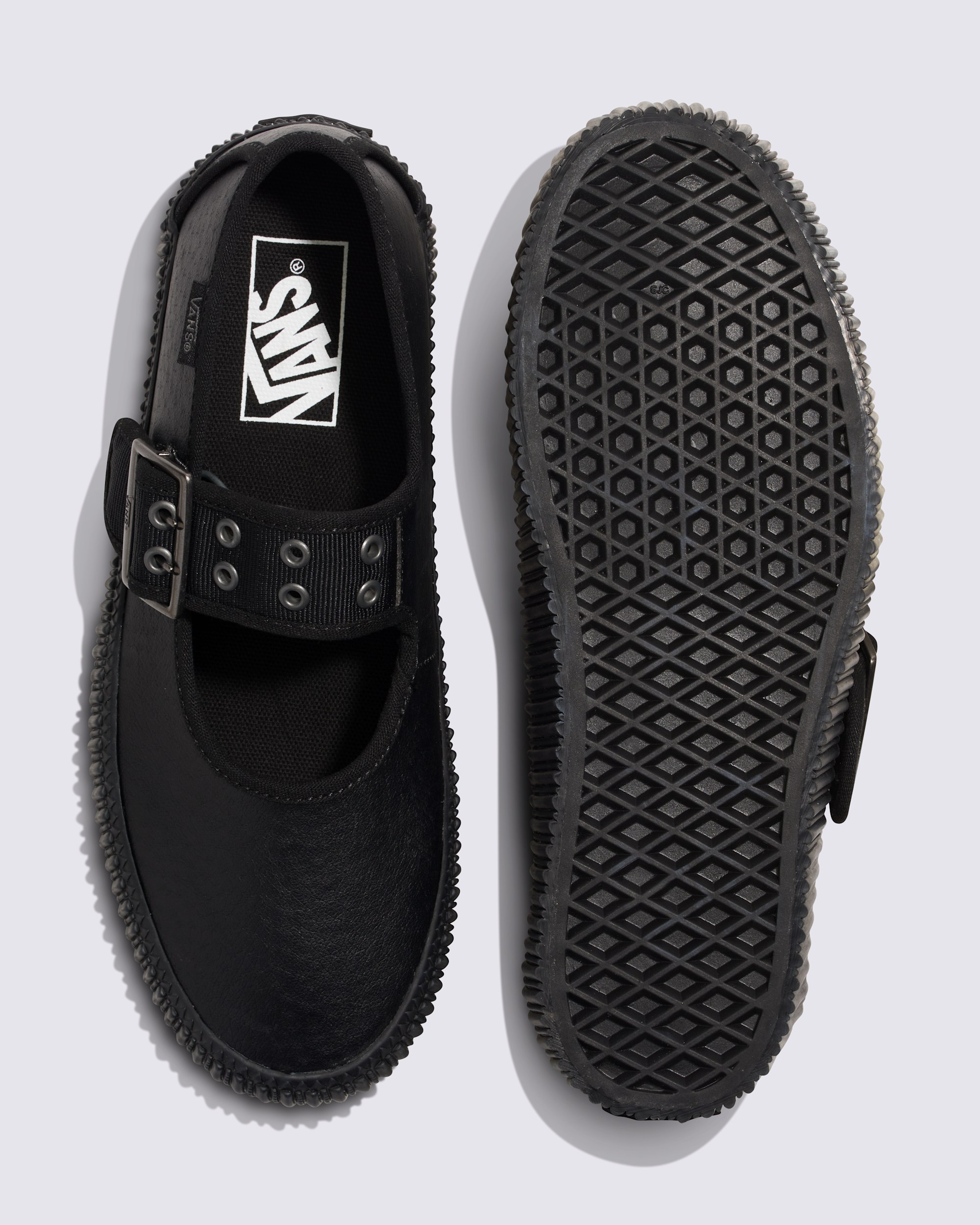 Mary Jane Creeper Platform Shoe VANS Black ALT2