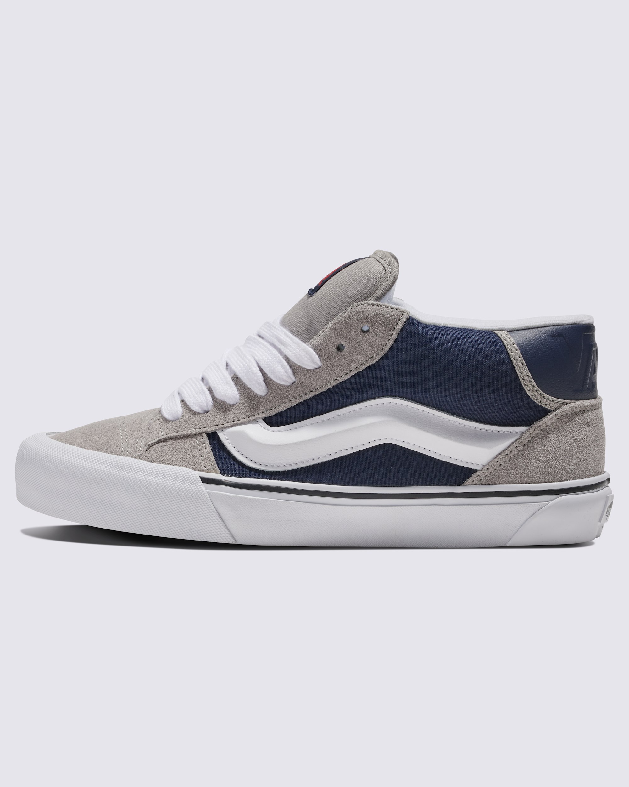 Knu Mid Shoe VANS Drizzle Grey  Navy Blue HERO