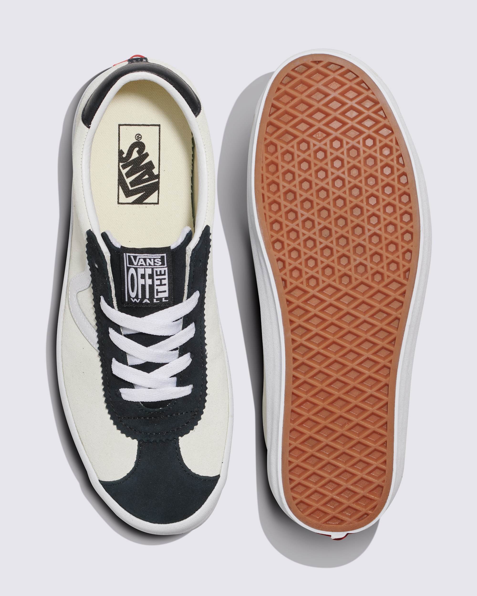 Sport Low Shoe in Marshmallow White / Black | Vans