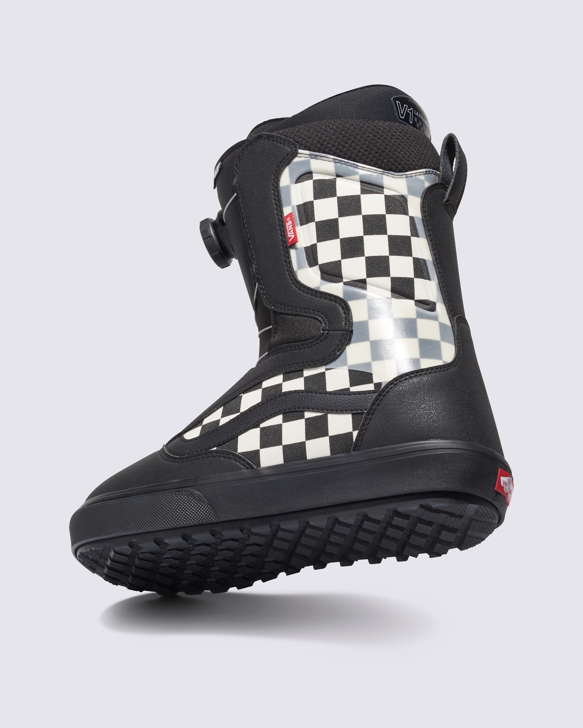 Aura OG Checkerboard Snowboard Boot VANS Black  White ALT3
