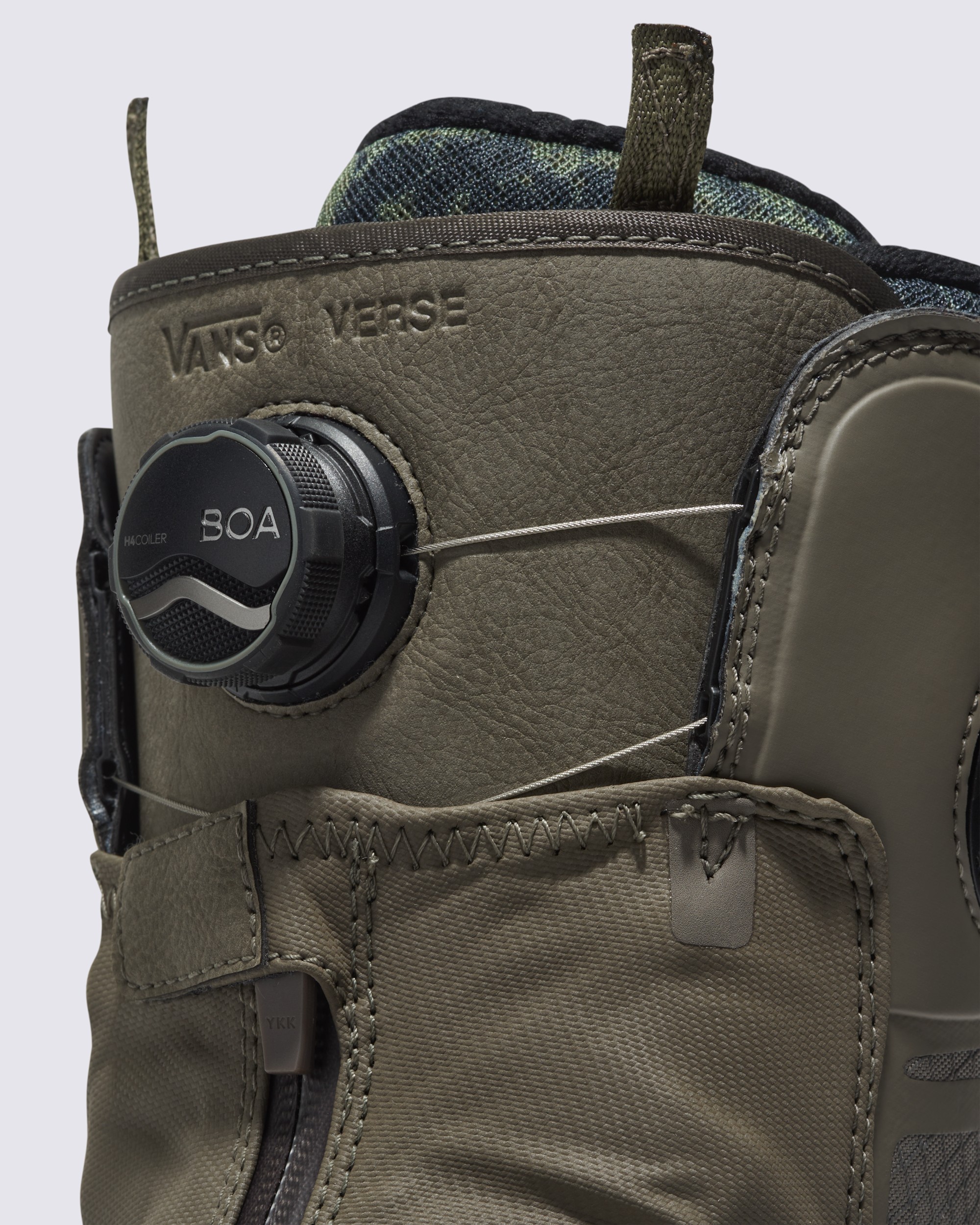 Verse X Parker Szumowski Snowboard Boot VANS Bungee Cord Brown Taupe ALT7