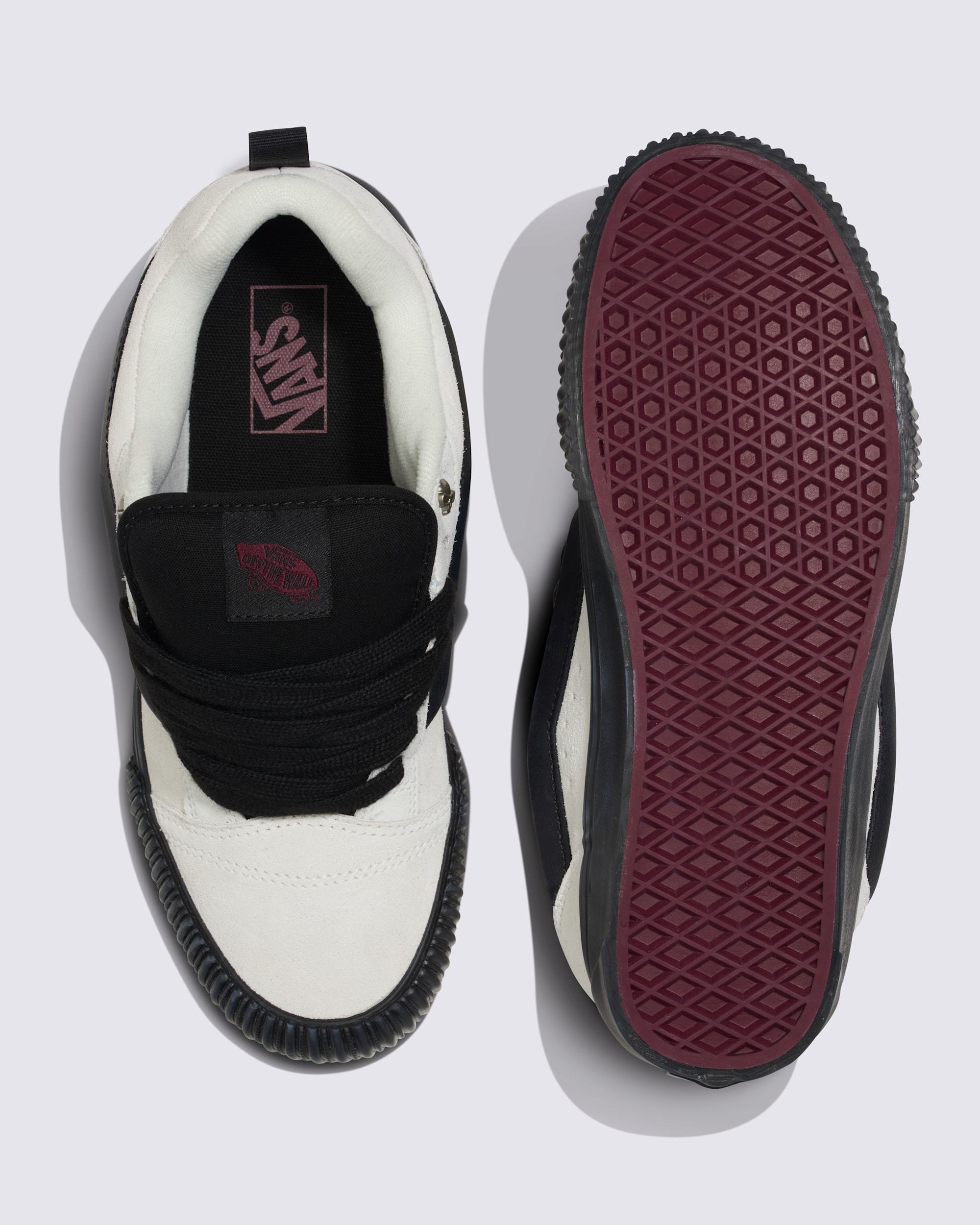 Knu Skool Halloween Shoe VANS In the Shadows White  Black ALT2