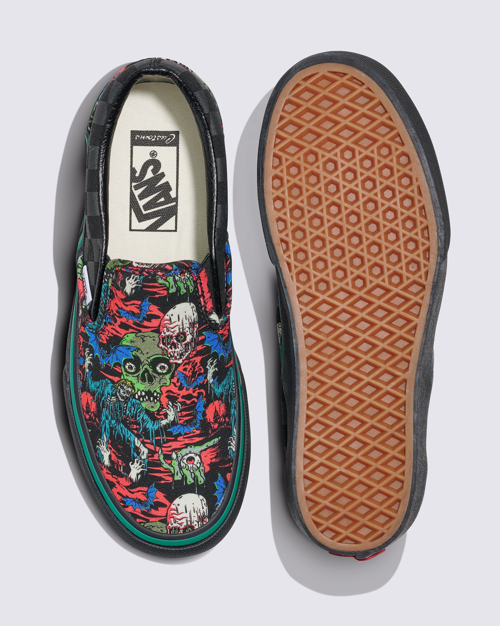 Customs Classic SlipOn Platform Halloween Shoe VANS Customs ALT2