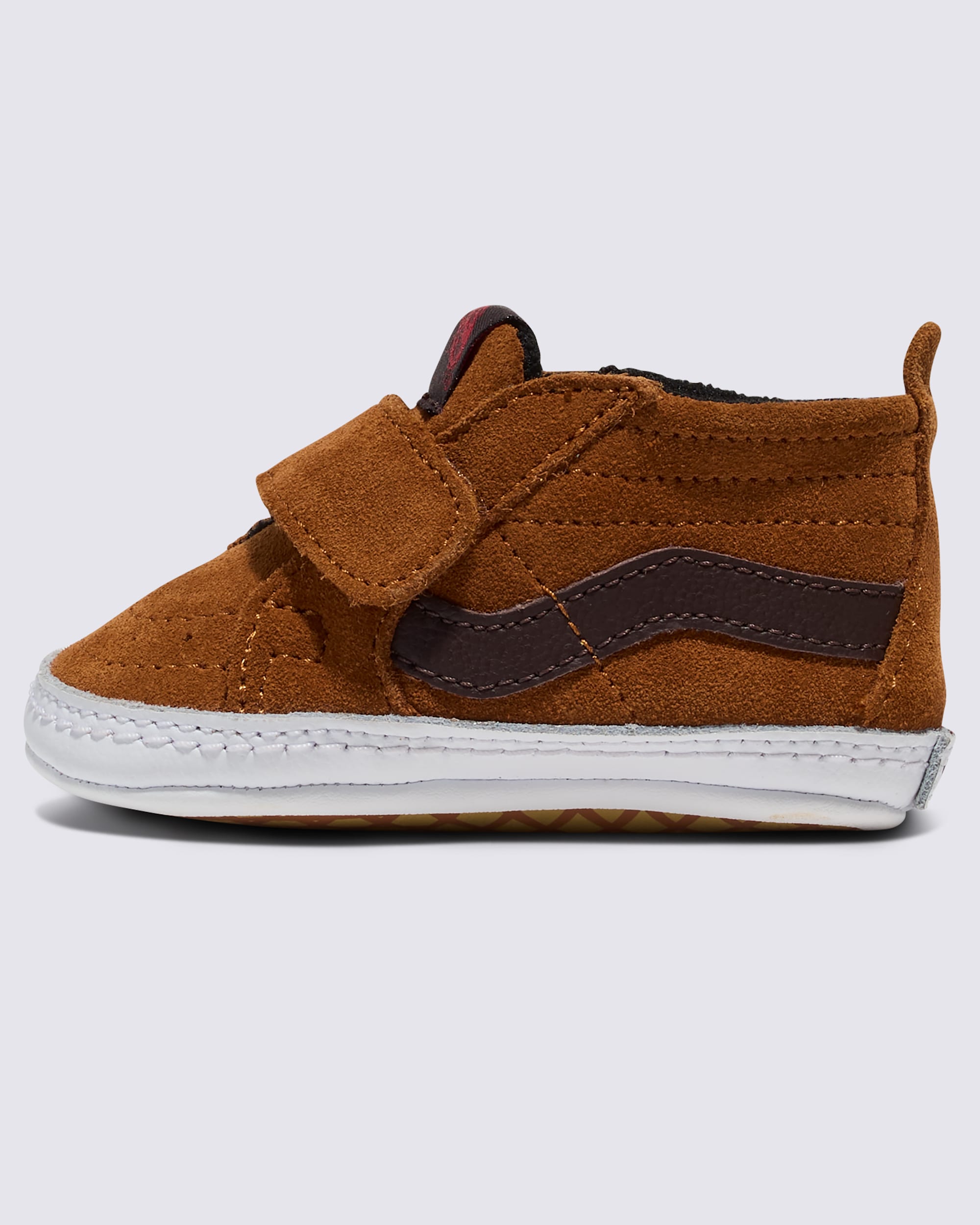 Infant Sk8Hi Crib Shoe VANS Glazed Ginger Brown HERO