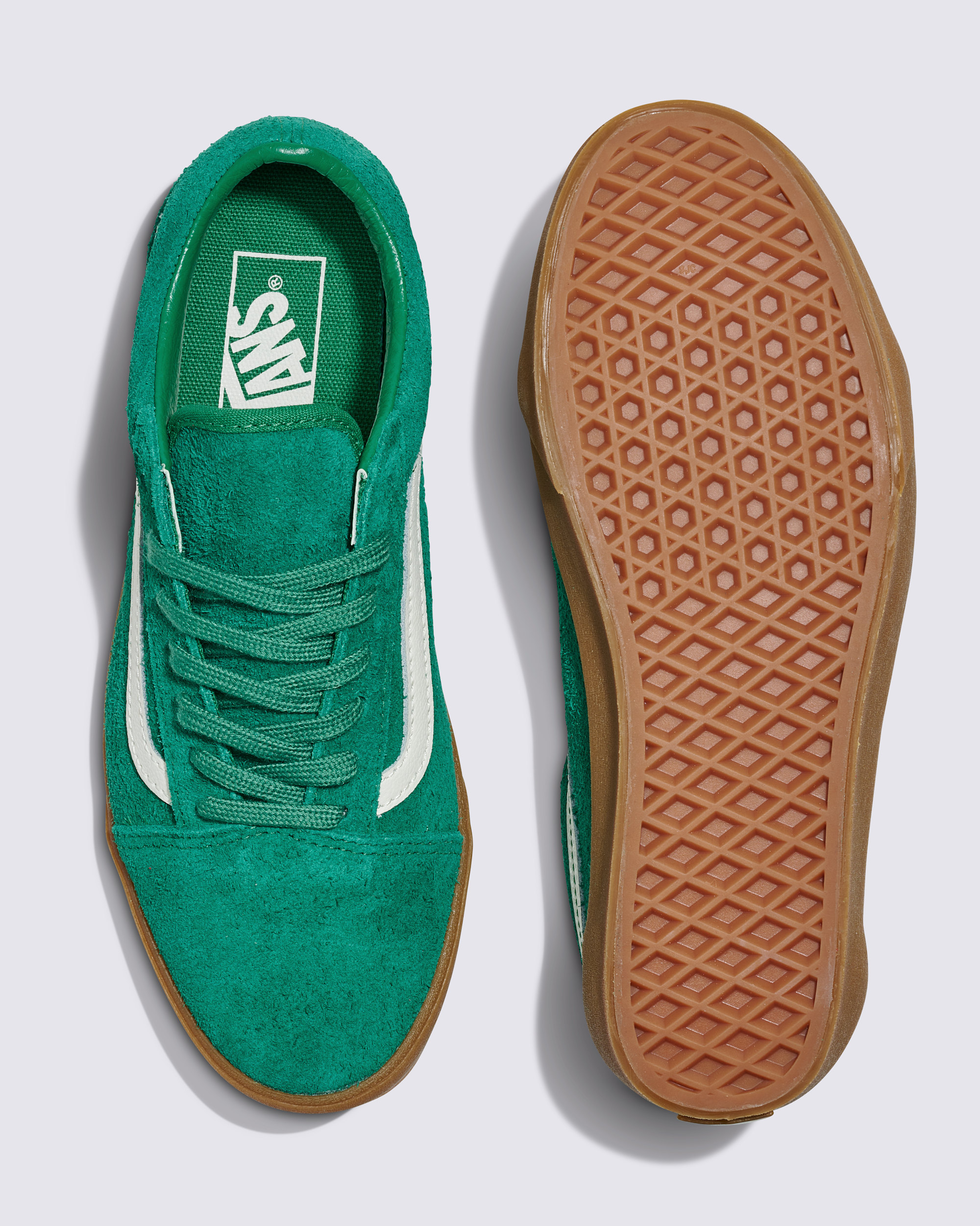 Old Skool Lowpro Shoe VANS Green  Gum ALT2