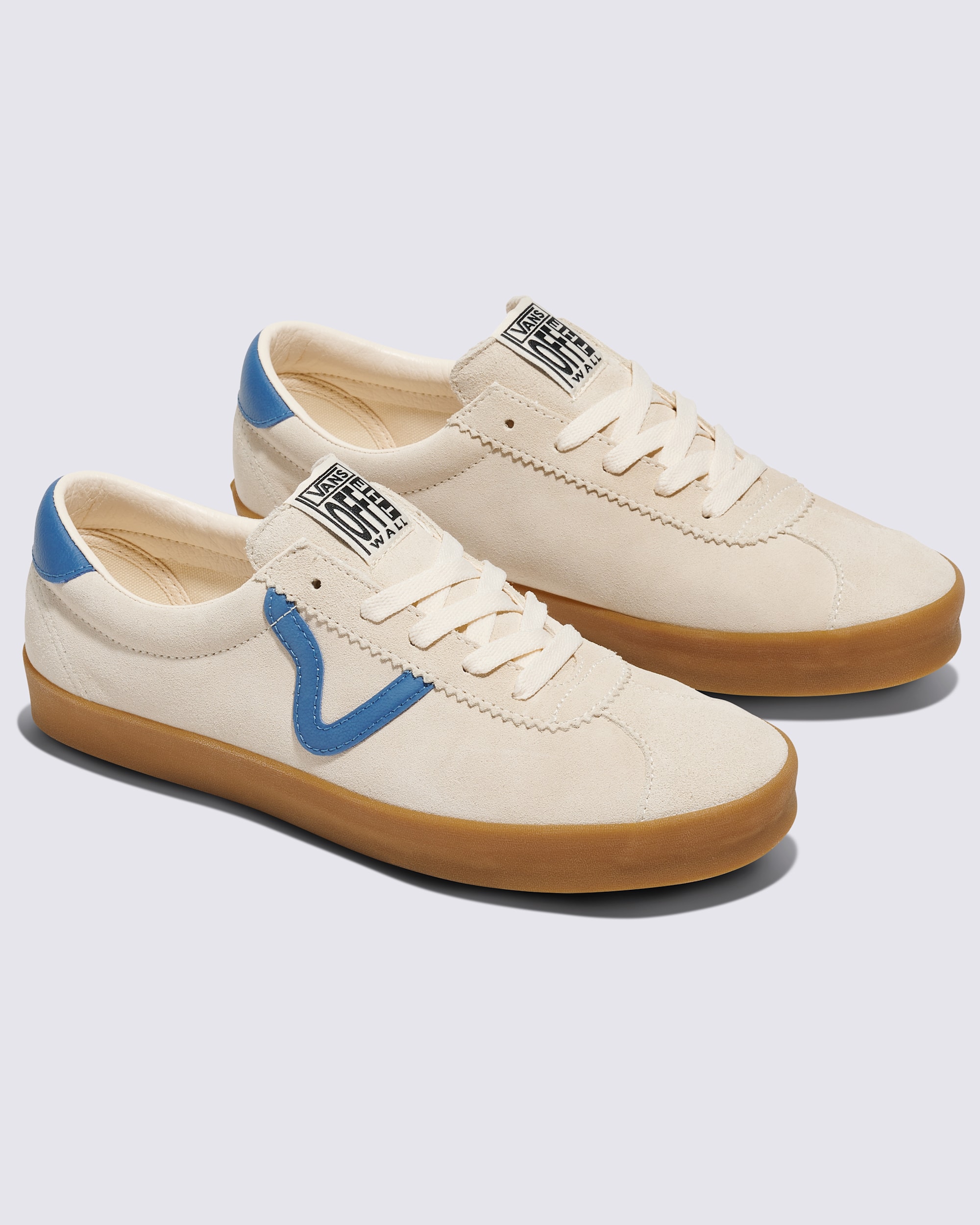 Sport Low Shoe VANS Marshmallow White  Blue  Gum ALT1