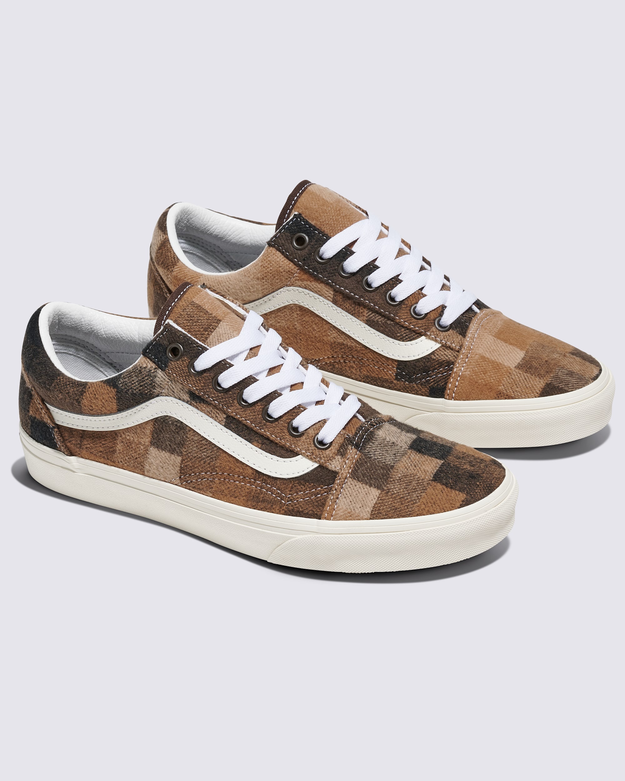 Old Skool Shoe VANS Brown ALT1