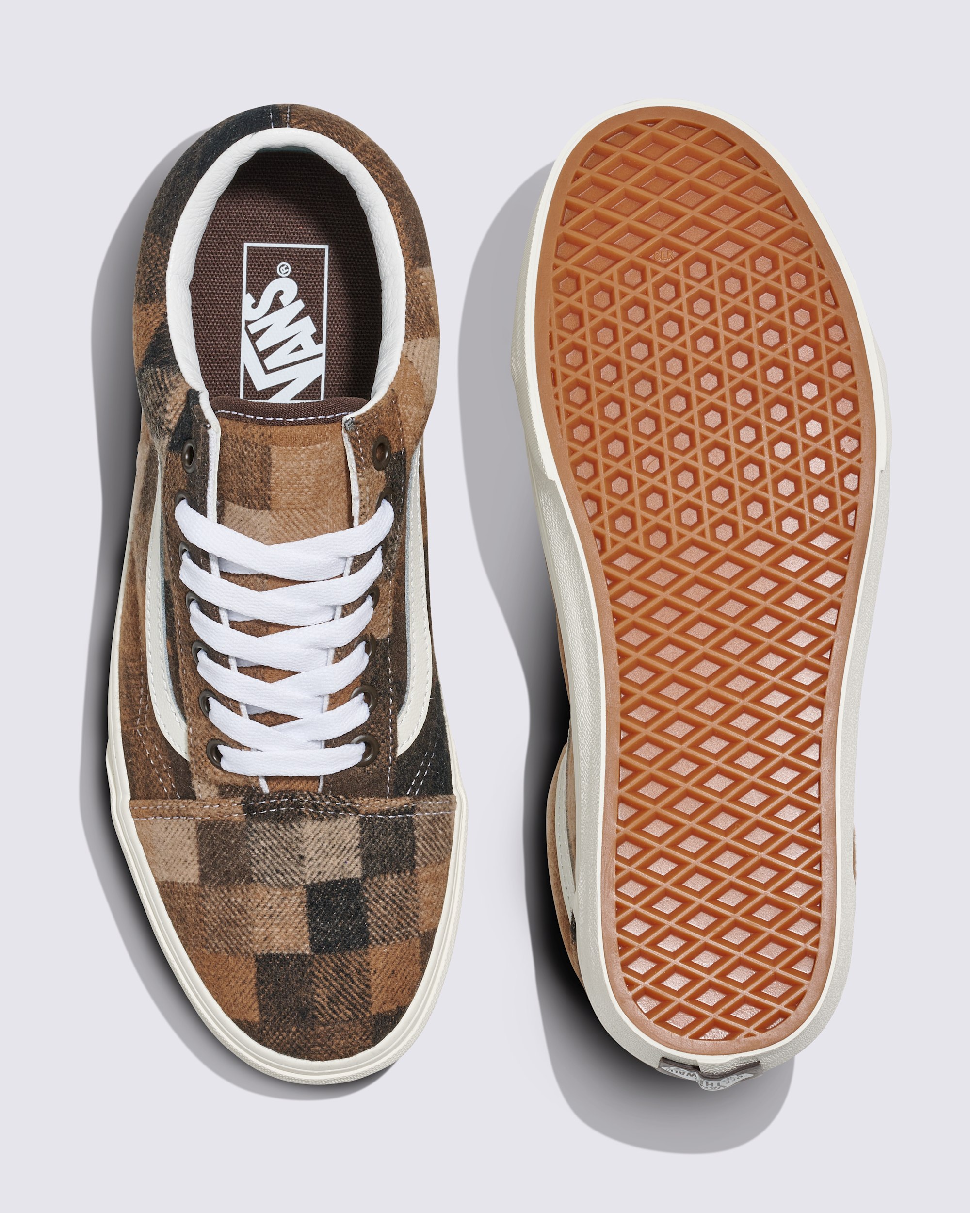 Old Skool Shoe VANS Brown ALT2