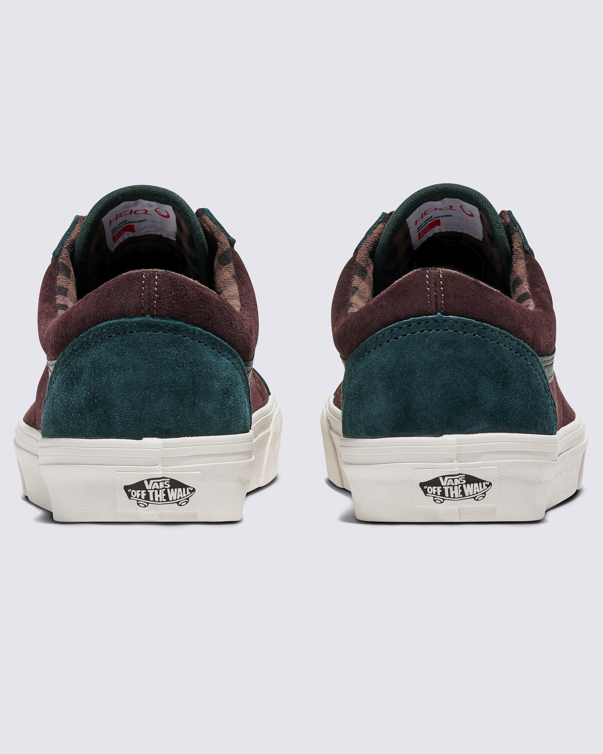 Old Skool Suede Shoe VANS Scarab Green  Brown ALT3