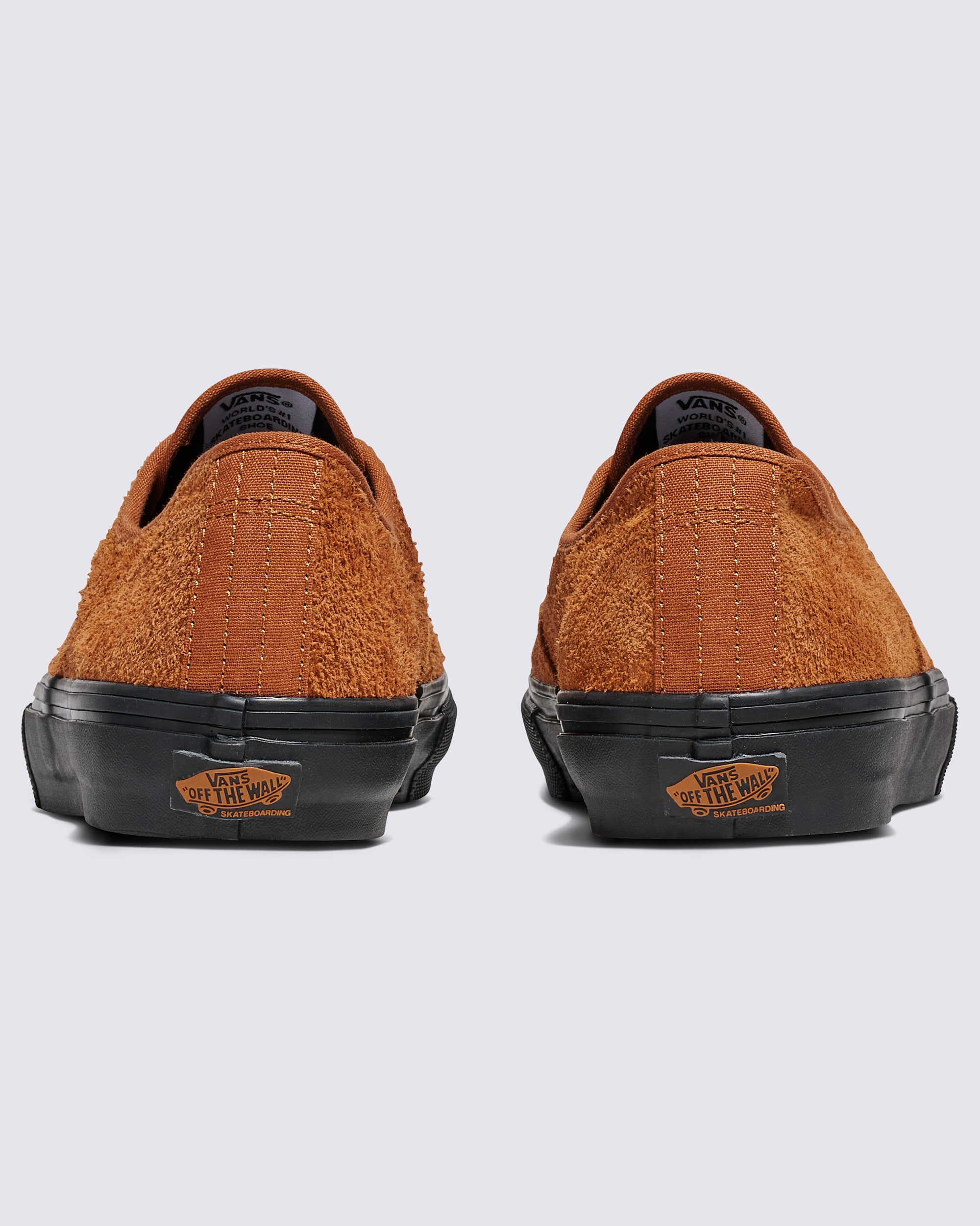 Skate Authentic Suede Shoe VANS Rust Brown ALT3