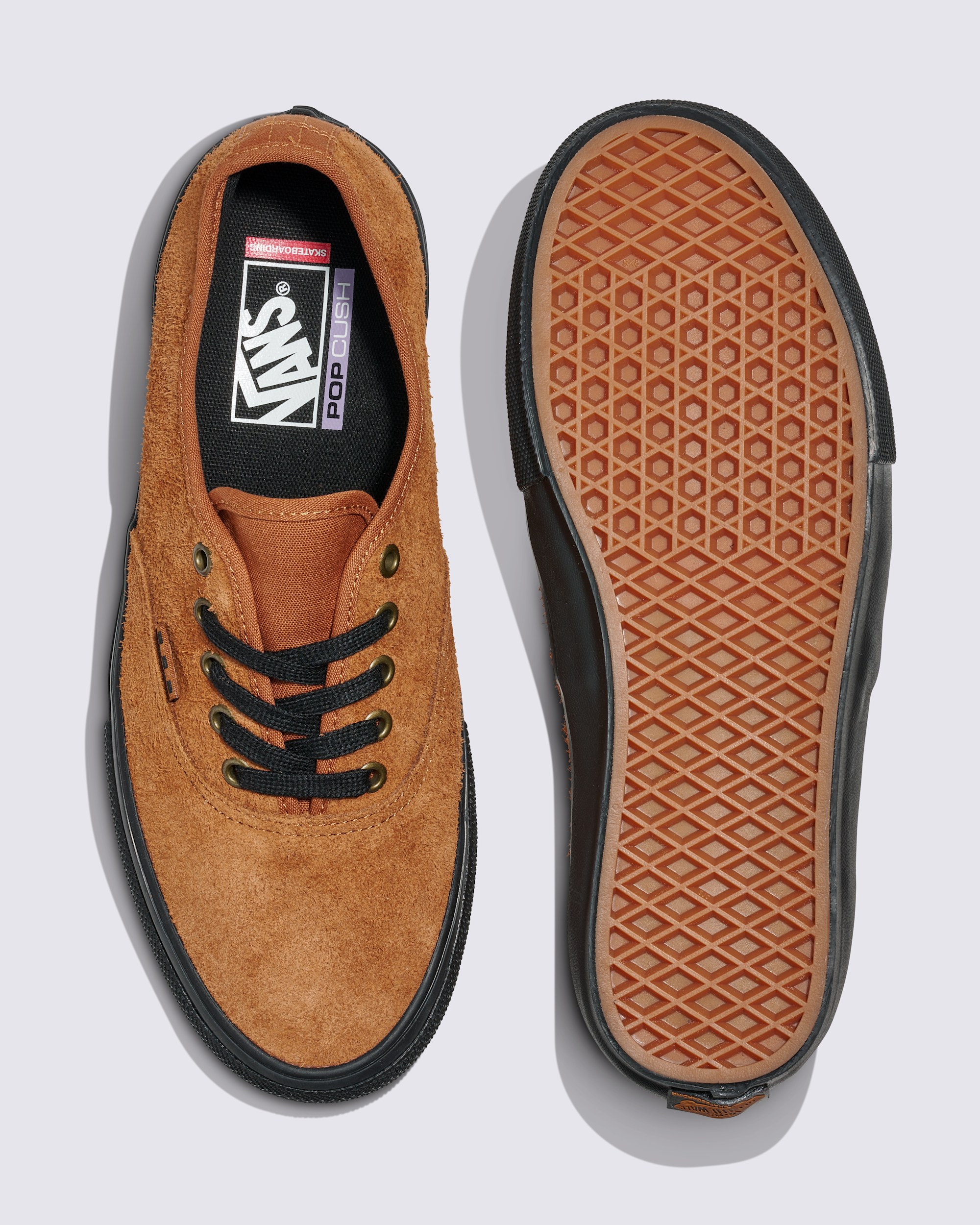 Skate Authentic Suede Shoe VANS Rust Brown ALT2