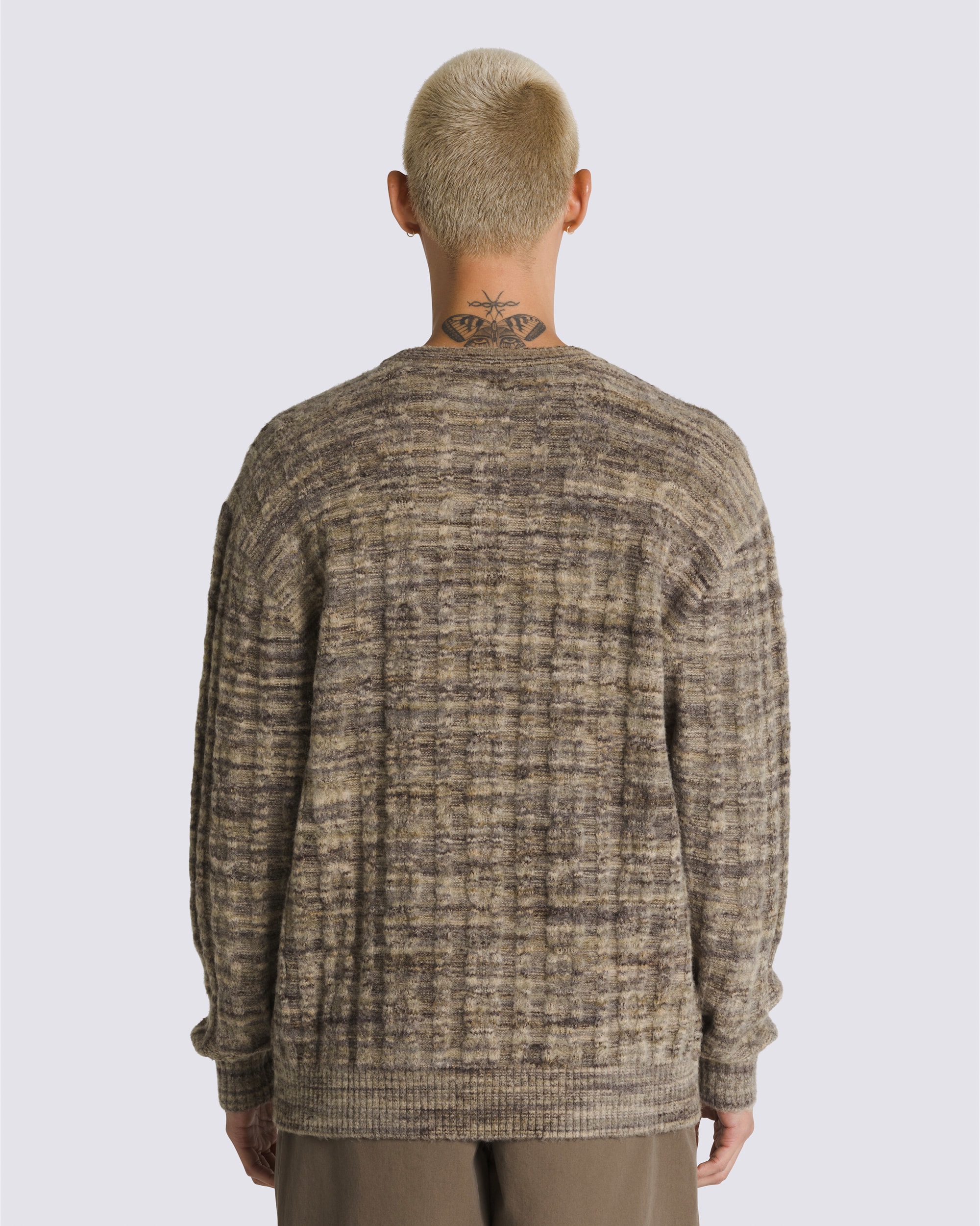 Fremont Crew Sweater VANS Incense Brown  Turkish Coffee Brown ALT1