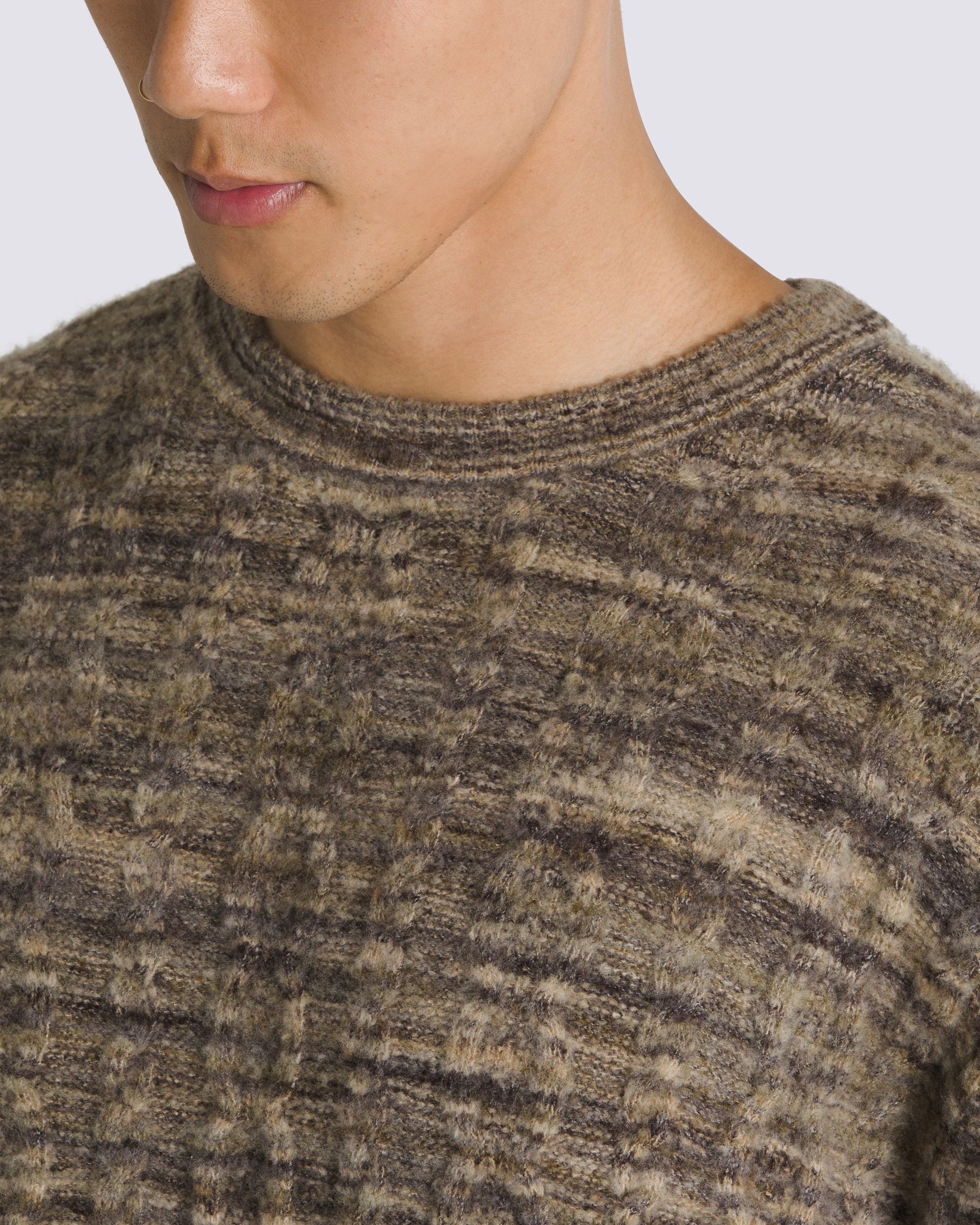 Fremont Crew Sweater VANS Incense Brown  Turkish Coffee Brown ALT3