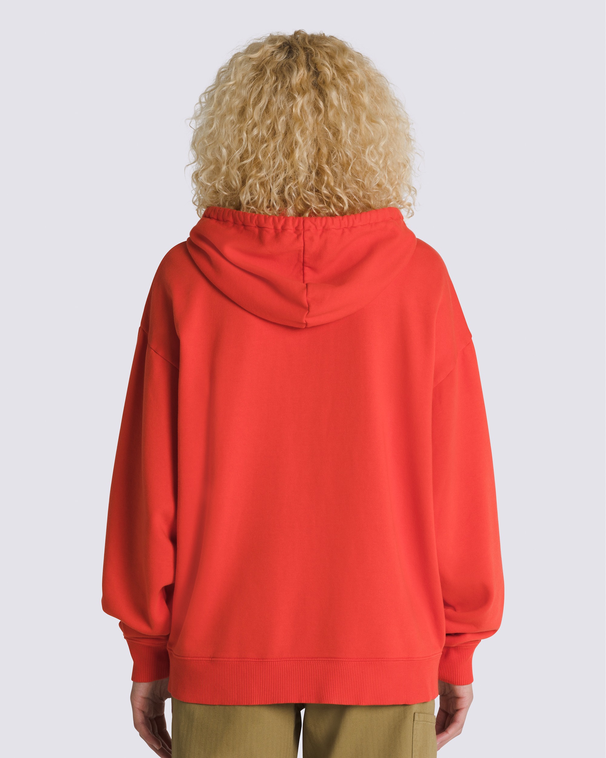 Everyday Oversized Full Zip Hoodie in Fiesta Orange | Vans