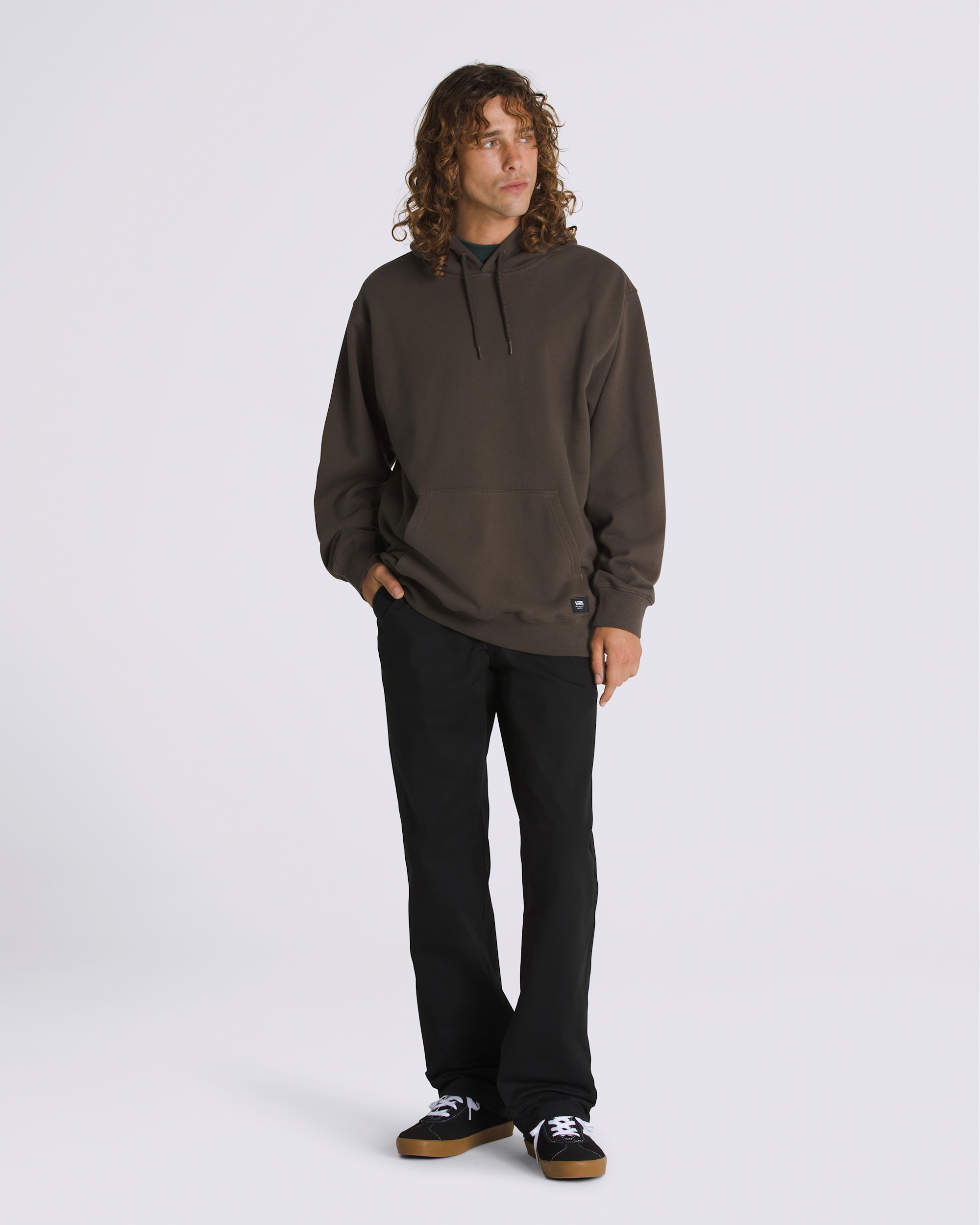 Original Standards Loose Pullover Hoodie VANS Turkish Coffee Brown ALT2