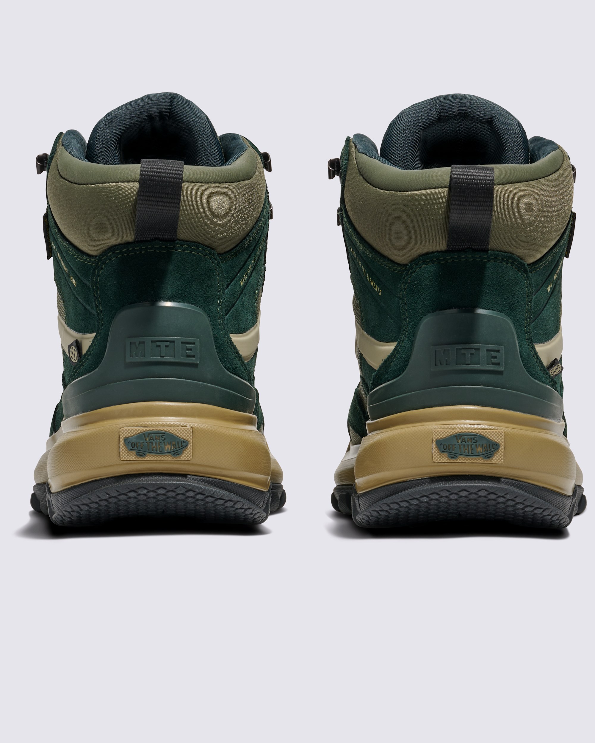 Crestline Waterproof Shoe VANS Green  Black ALT3