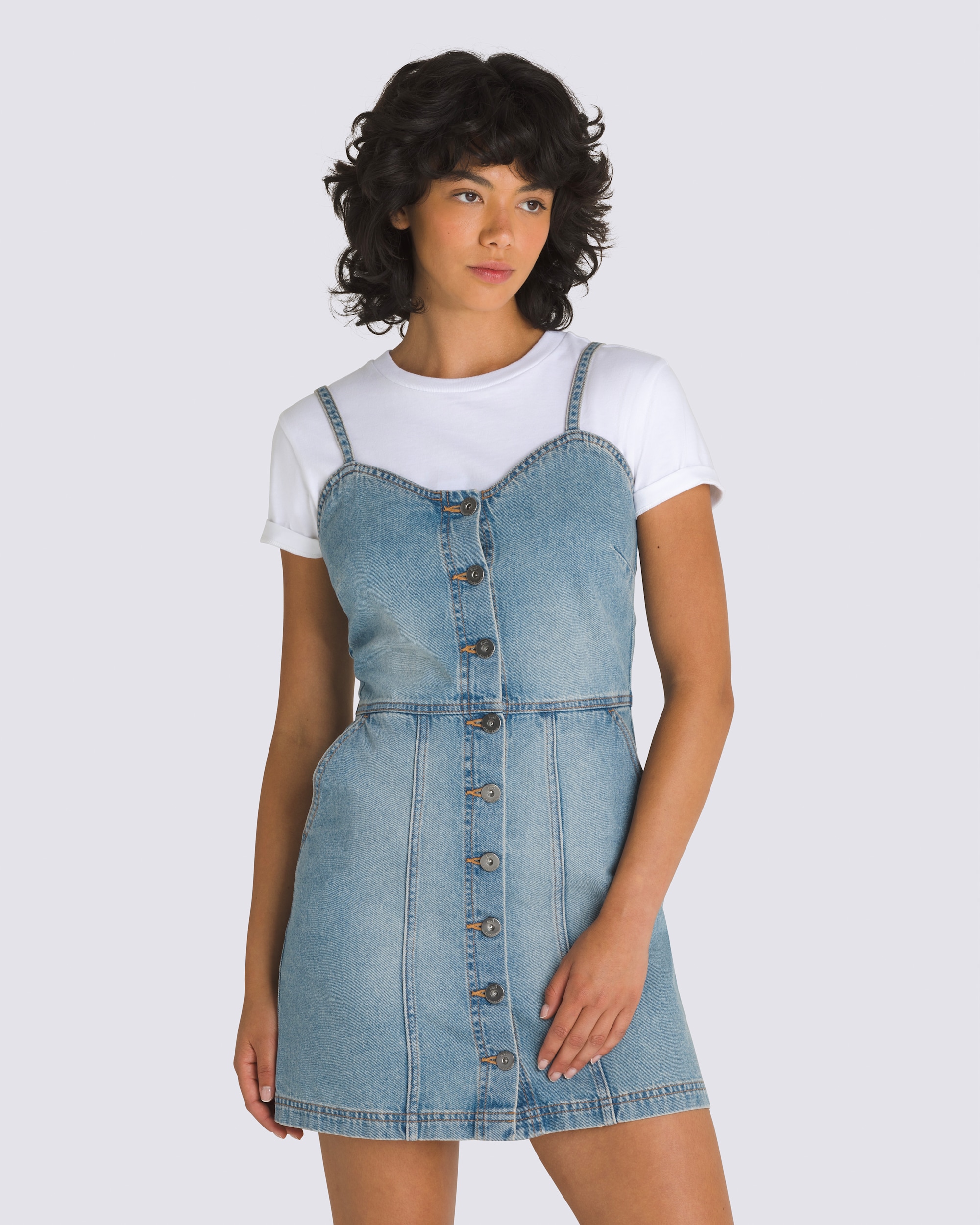 Juniper Denim Dress VANS Blue HERO