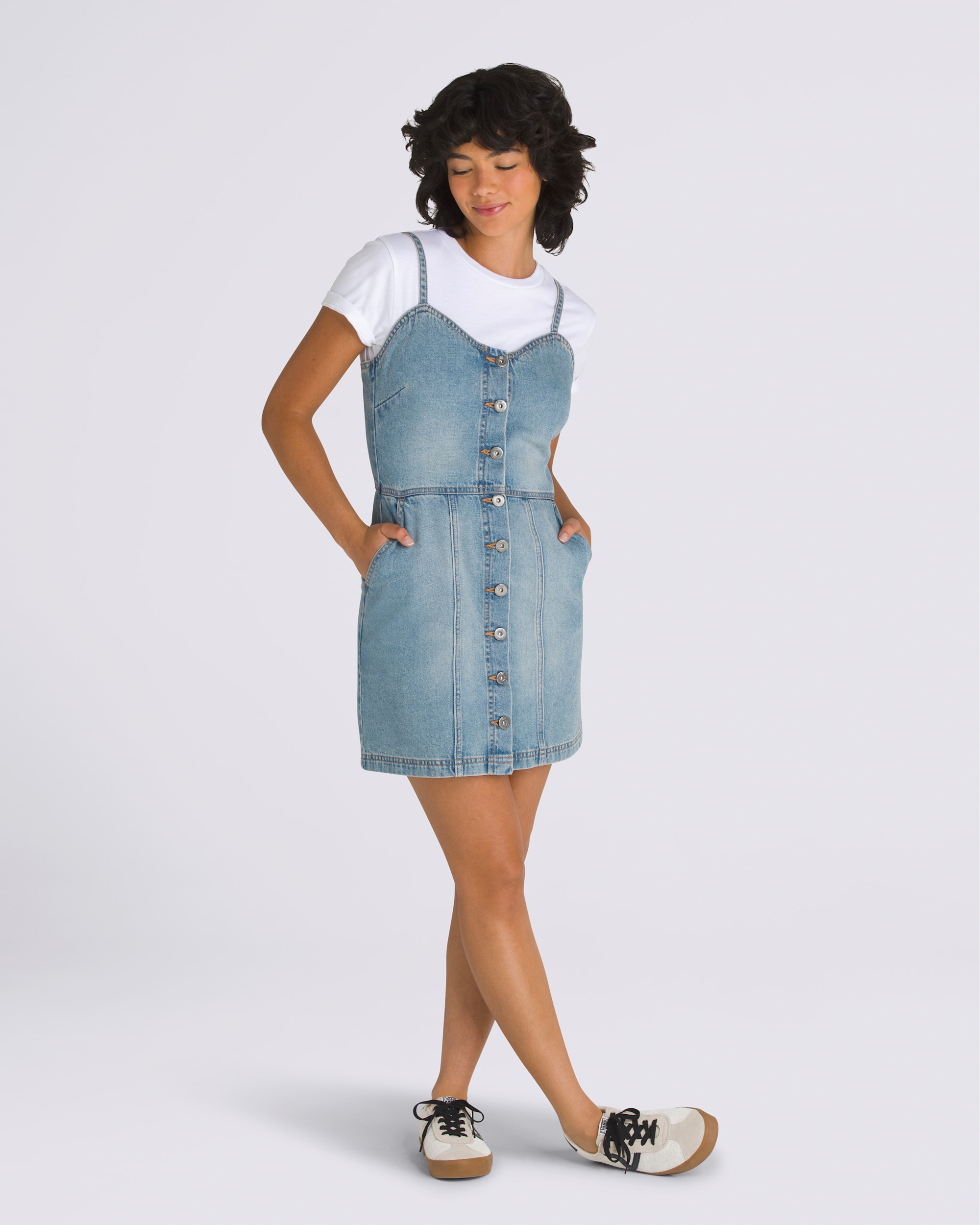 Juniper Denim Dress VANS Blue ALT1