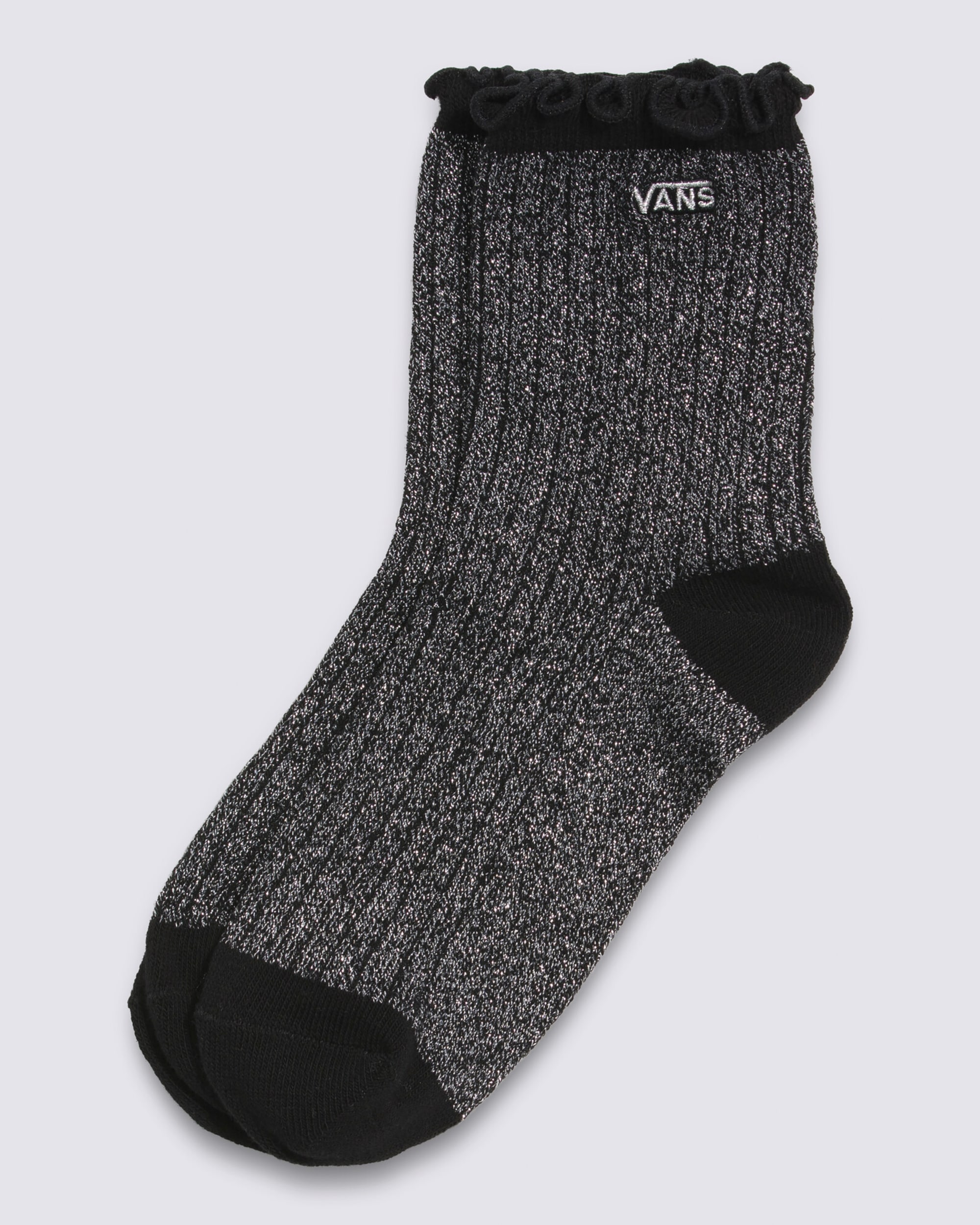Chaussettes mimollet Tinsel pour enfants VANS Noir  Argent HERO