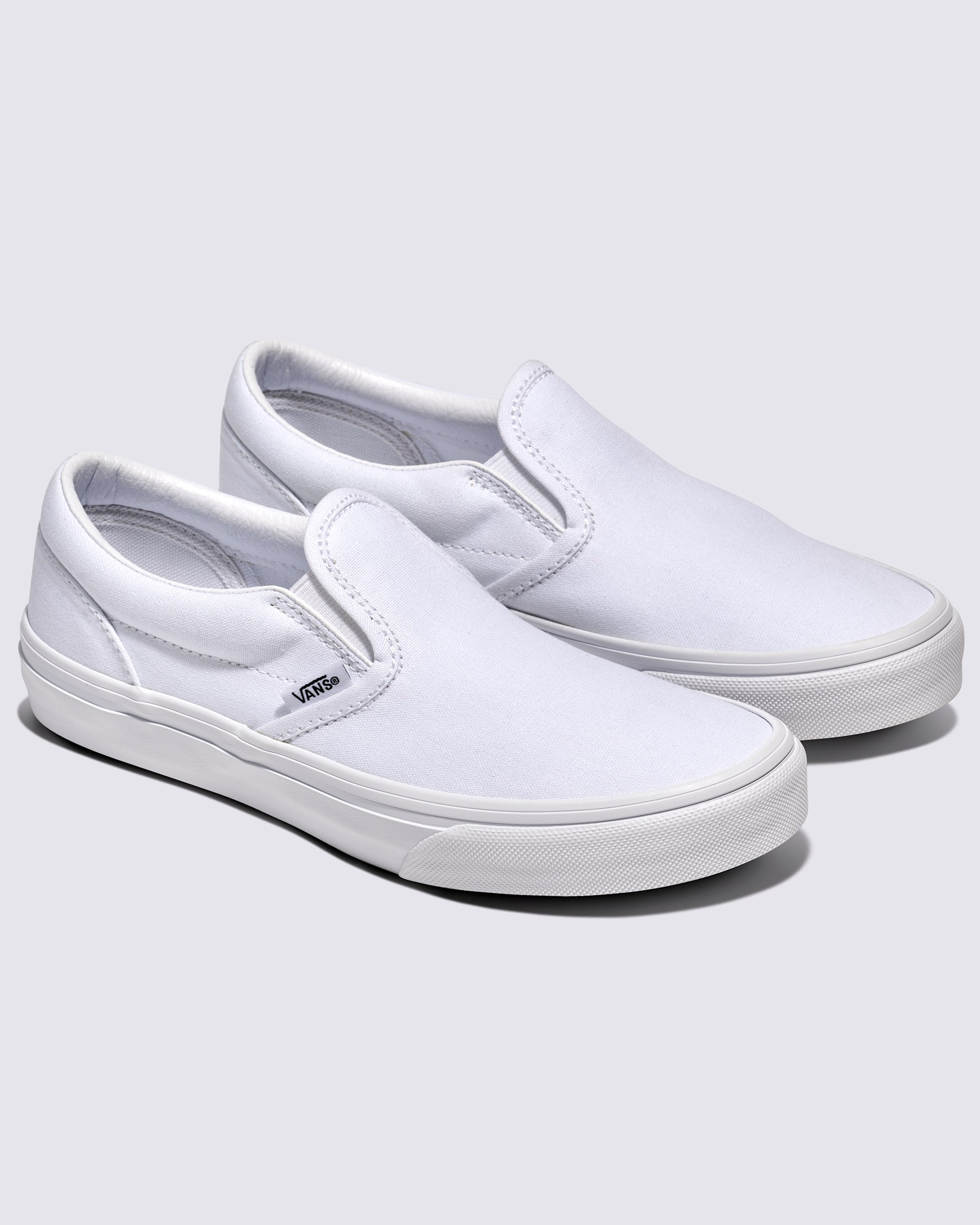 Big Kids Classic SlipOn Shoe VANS True White ALT1
