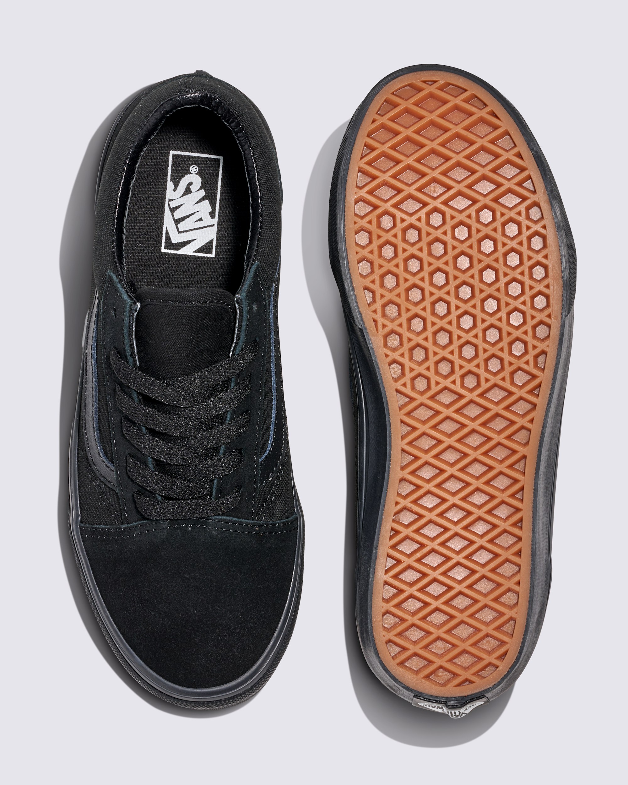 Big Kids Old Skool Shoe VANS Blackout ALT2