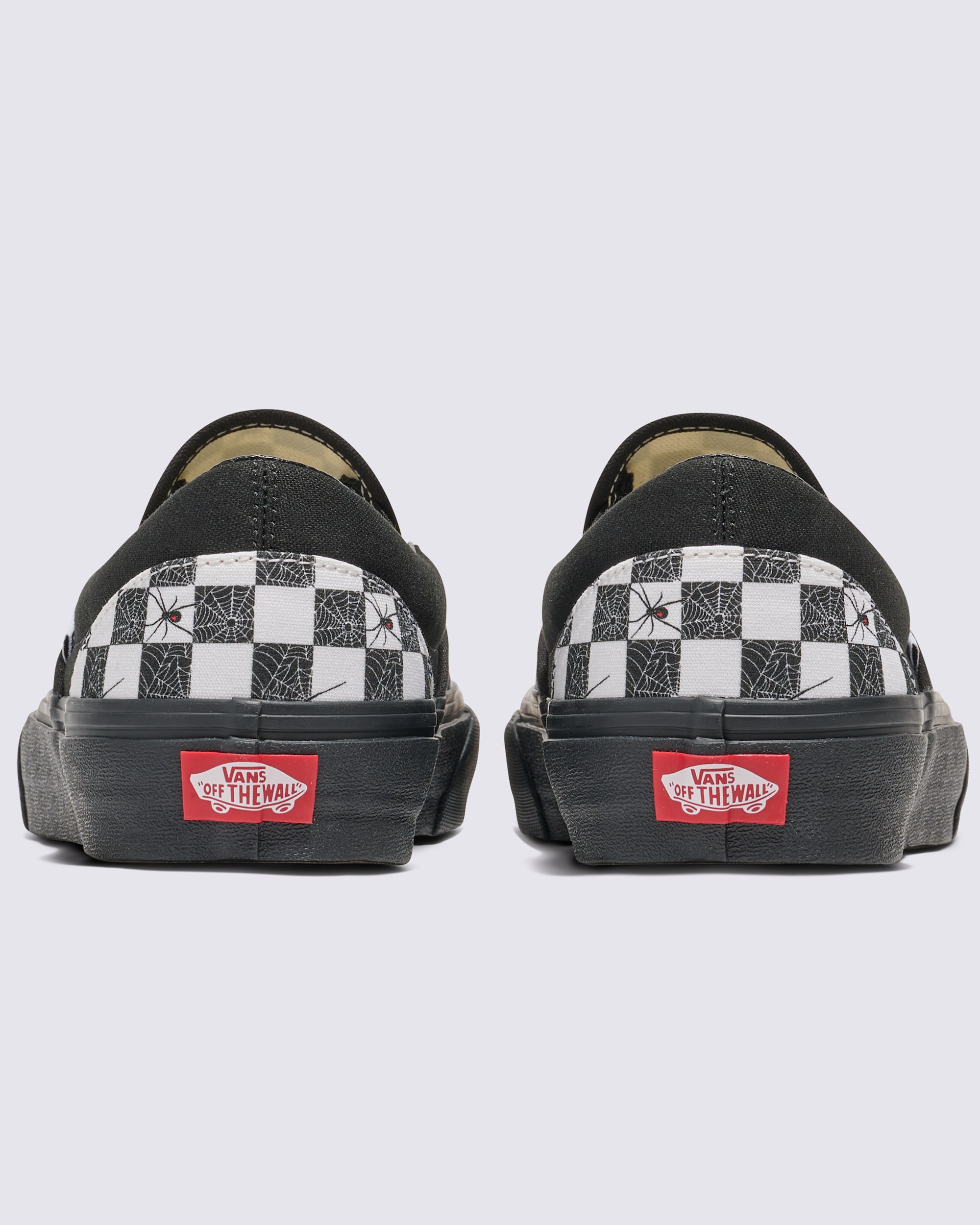 Customs Classic SlipOn Halloween Checkerboard Shoe VANS Customs ALT3