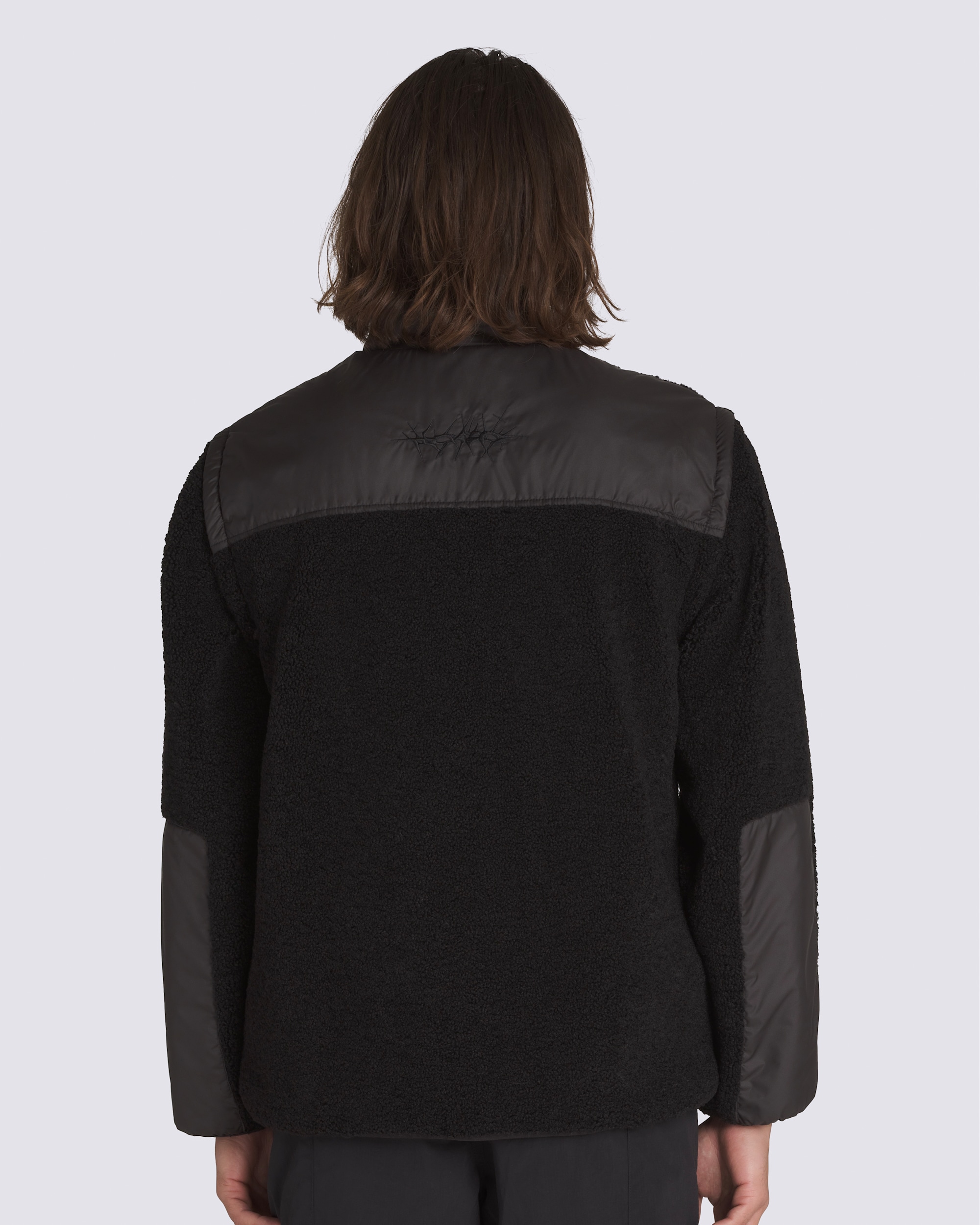 Navigate High Pile Jacket in Black | Vans